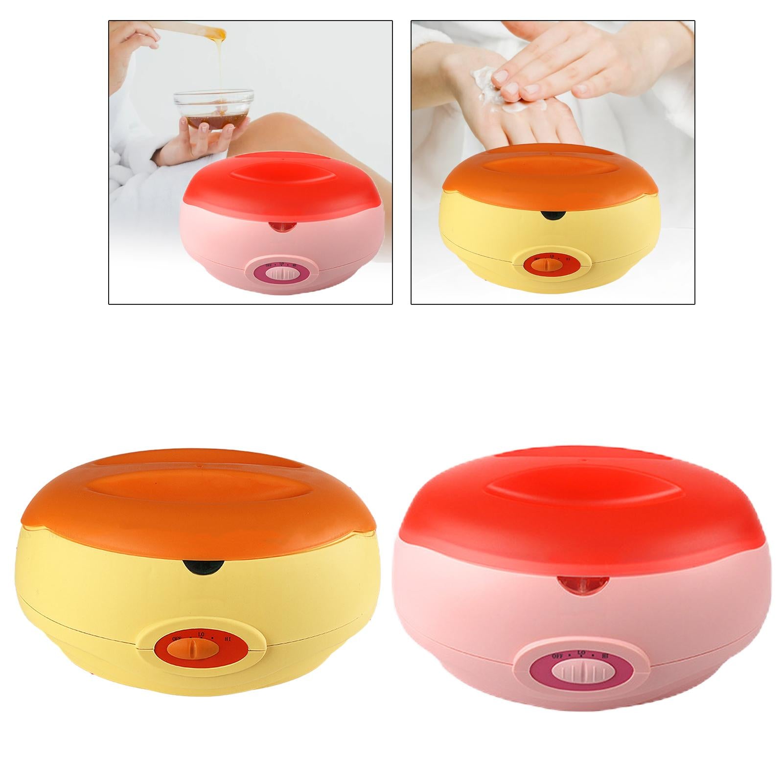 Paraffin Wax Machine for Hands Feet Hand Heater Bath Large Volume US Yellow