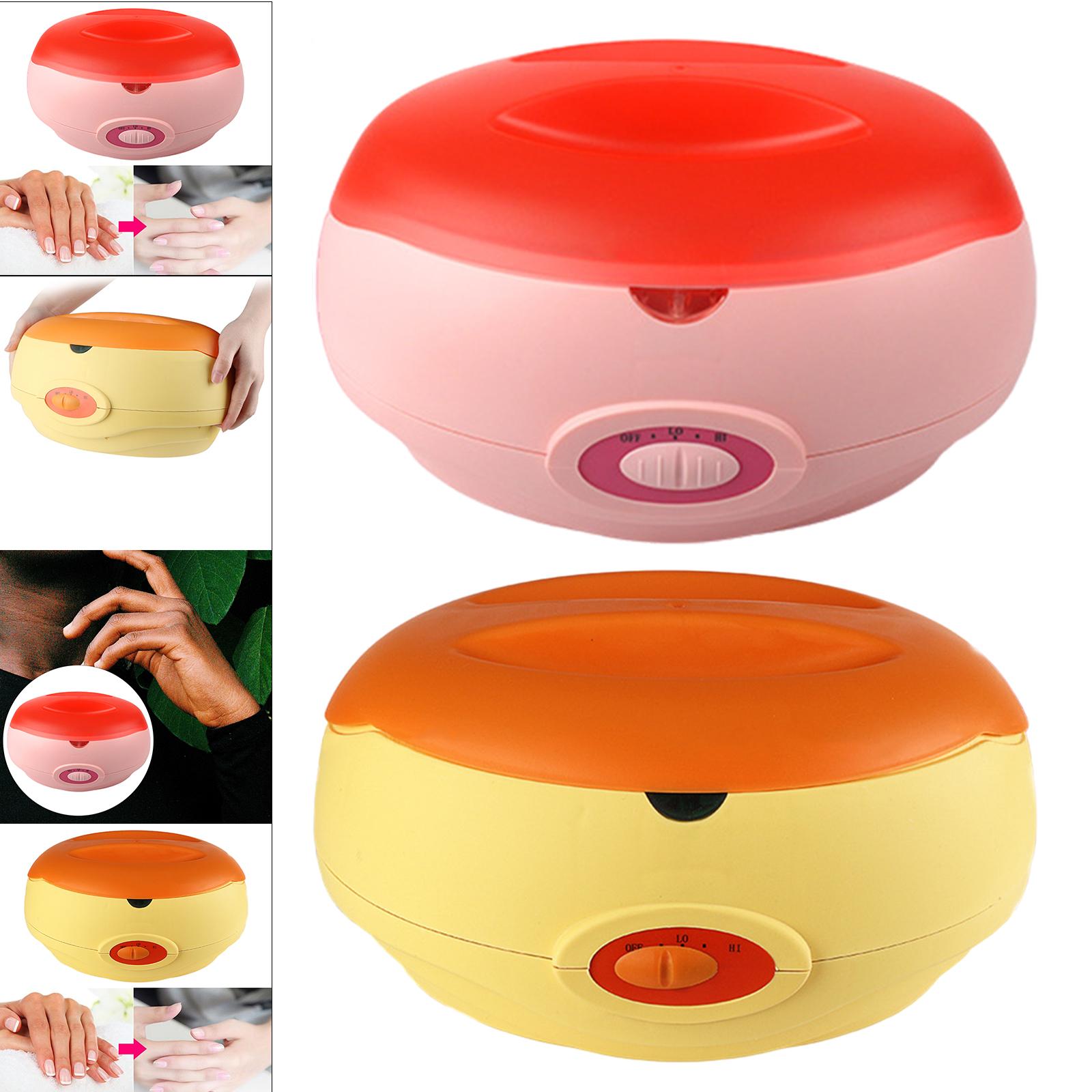 Paraffin Wax Machine for Hand Feet Hand Heater Bath Large Volume EU Yellow