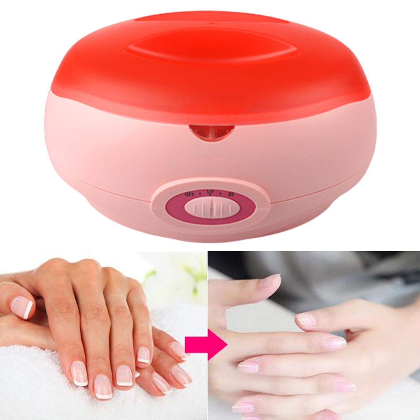 Paraffin Wax Machine for Hand Feet Hand Heater Bath Large Volume EU Pink