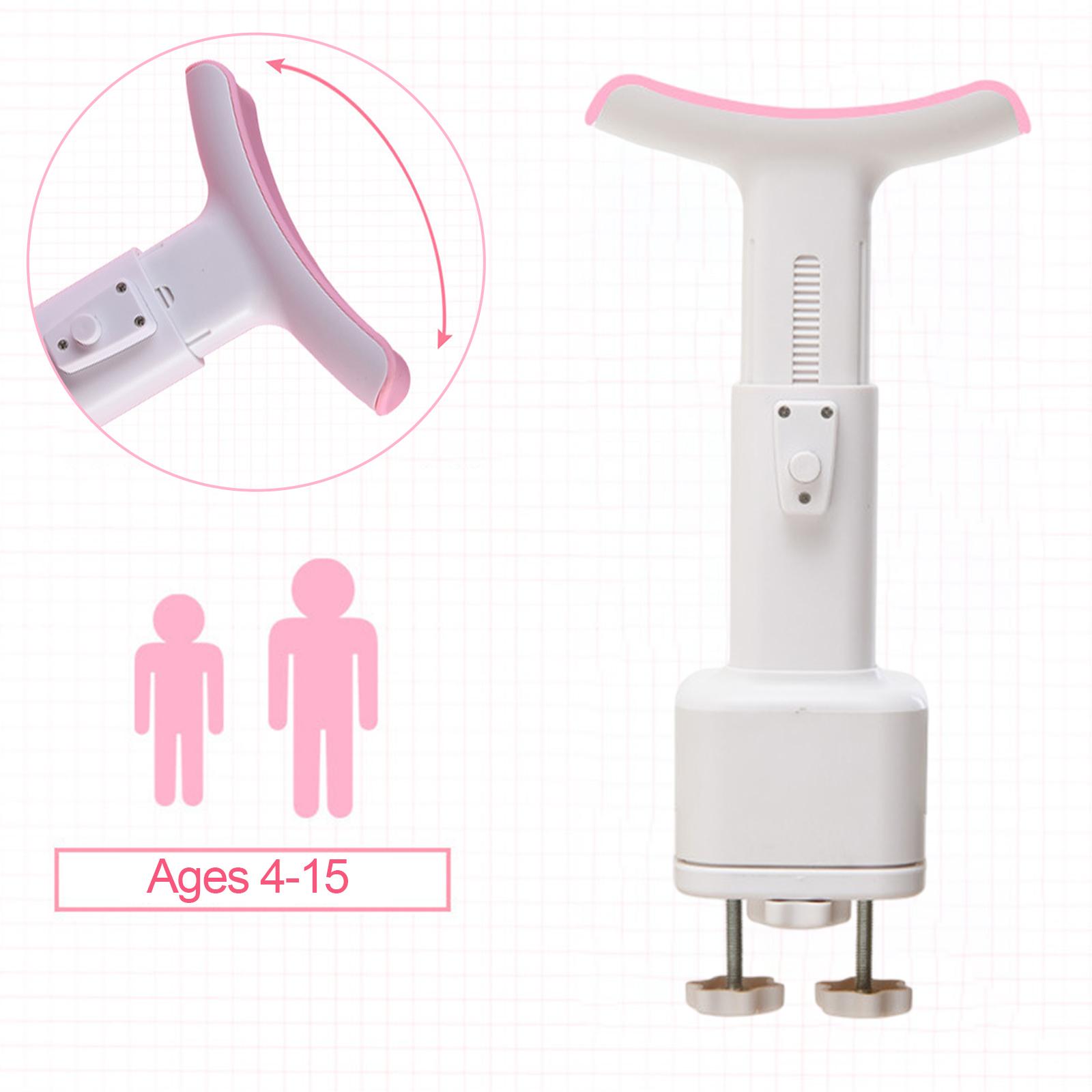 Sitting Posture Corrector Posture Corrector Stand for Kids Teen Writing Clamp Style Pink