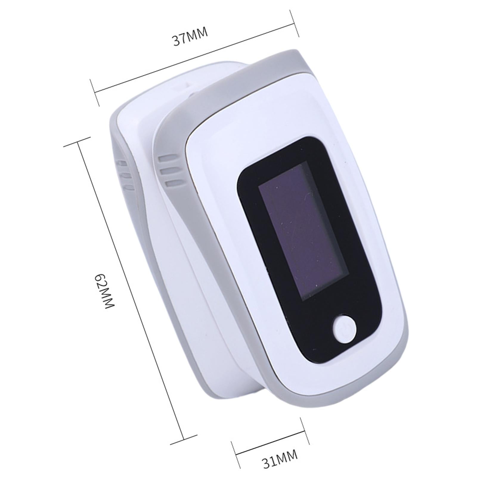Portable Fingertip Pulse Oximeter Monitor for The Elderly Pregnancy Gray