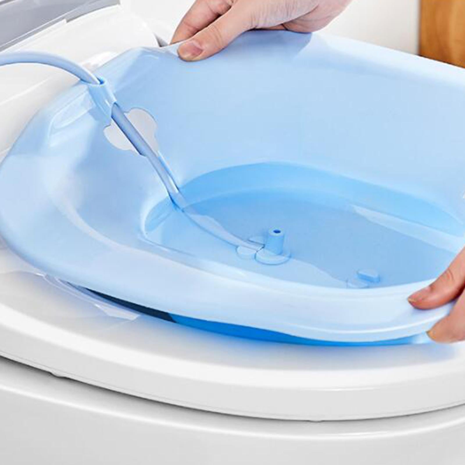 Sitz Bath Flusher Portable for Wash Basin Perineal Soaking Bath Hemorrhoid