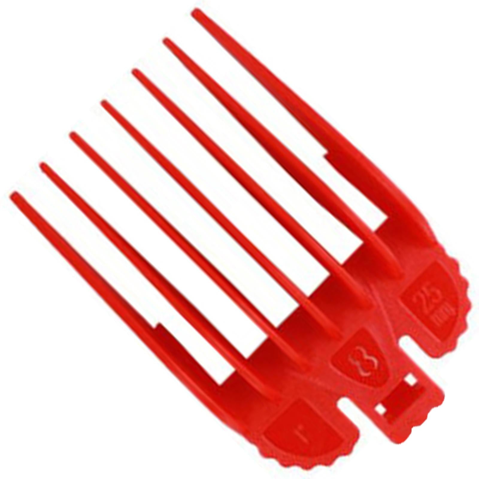 8 Piece/Set Hair Clipper Guards Guide Combs Attachment Barber Tool Colourful