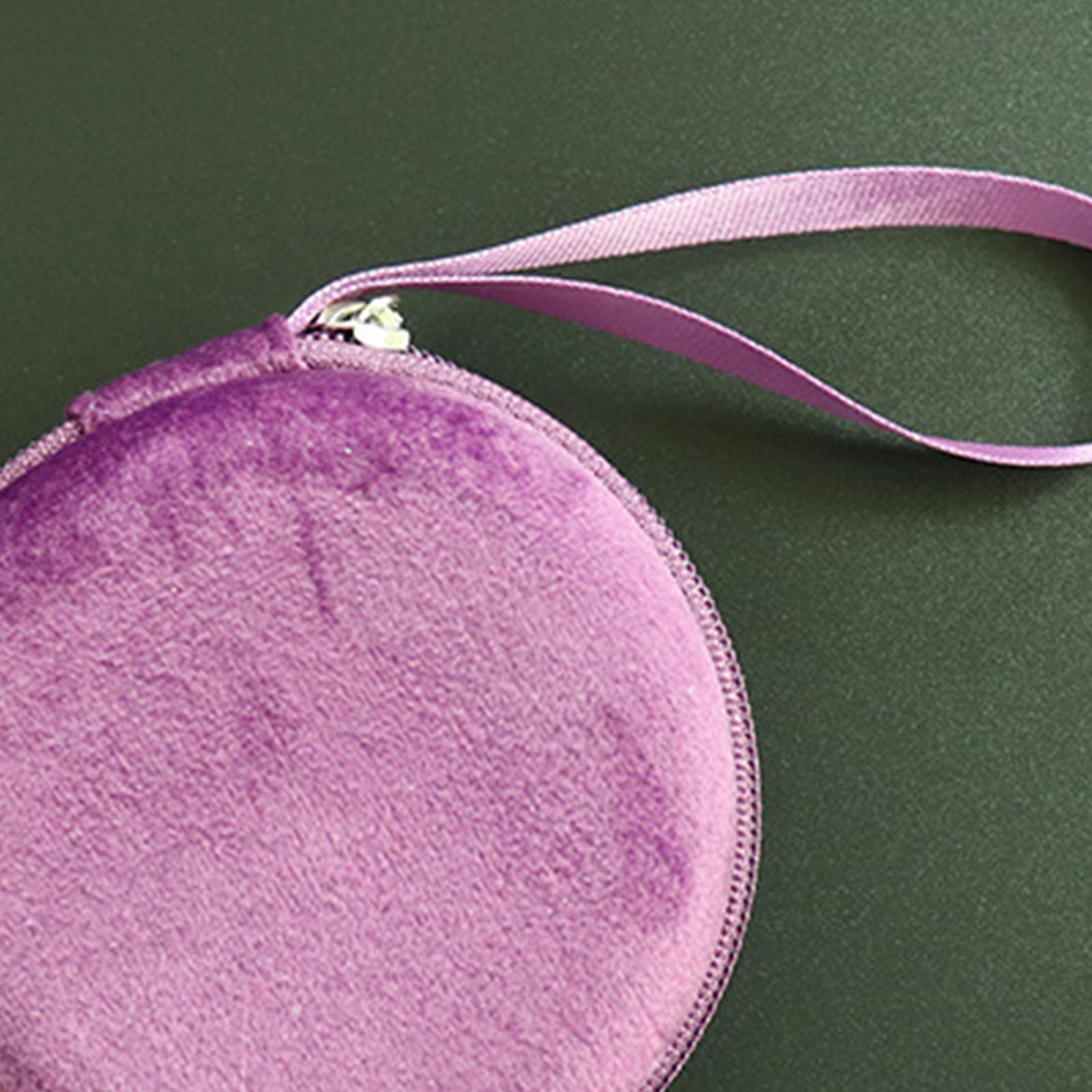 Essential Oil Carrying Case Storage Bags Portable for 1ml 2ml Roller Bottles Purple