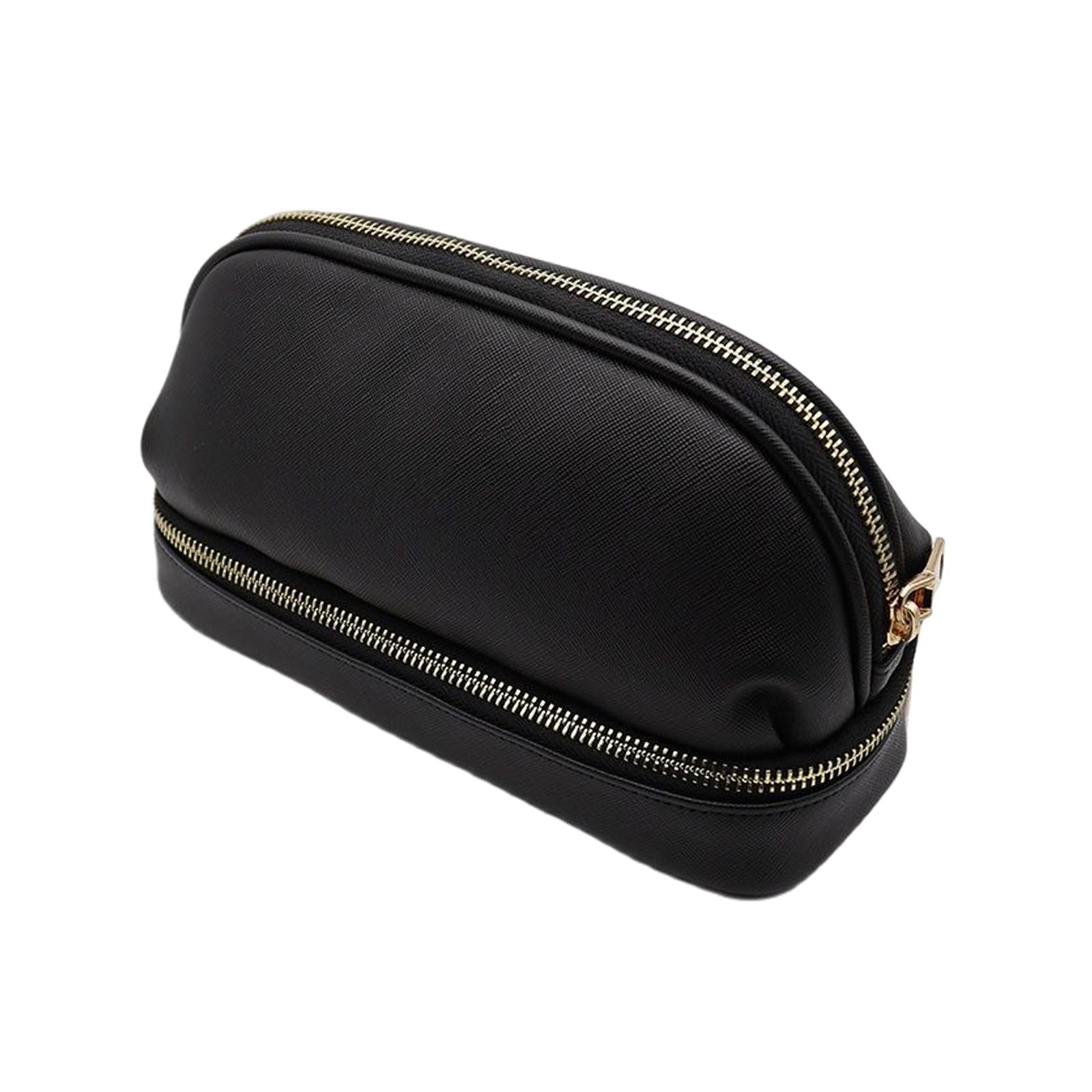 Essential Oil Storage Case Double Layer for 44 Bottles Carrying Bag Black