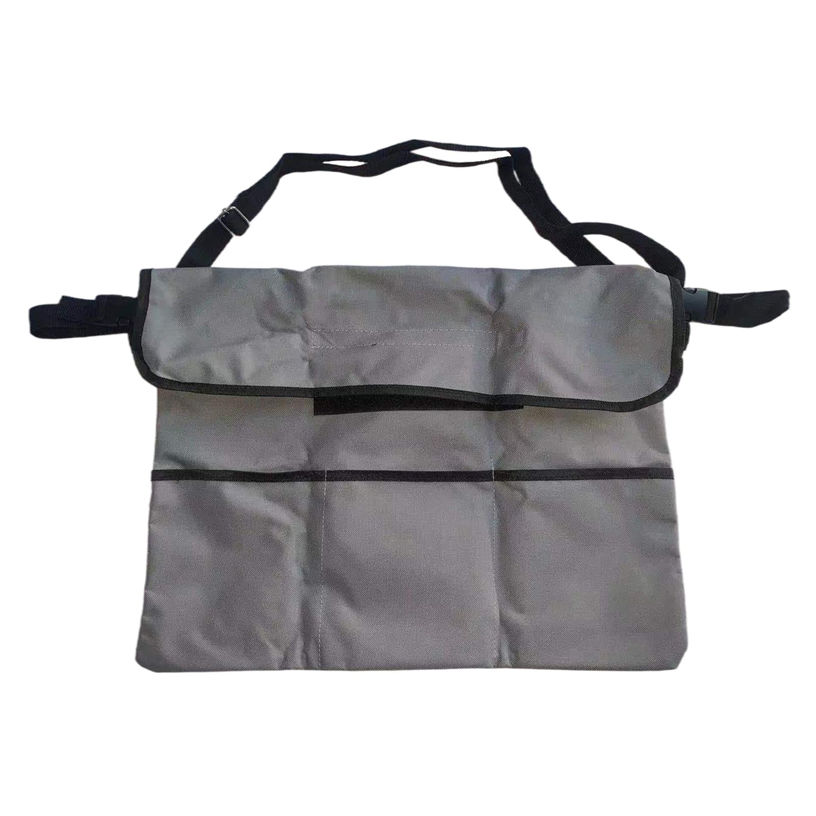 Wheelchair Bag Side Bag Organizer Backpack Pouch Handicap Home Gray