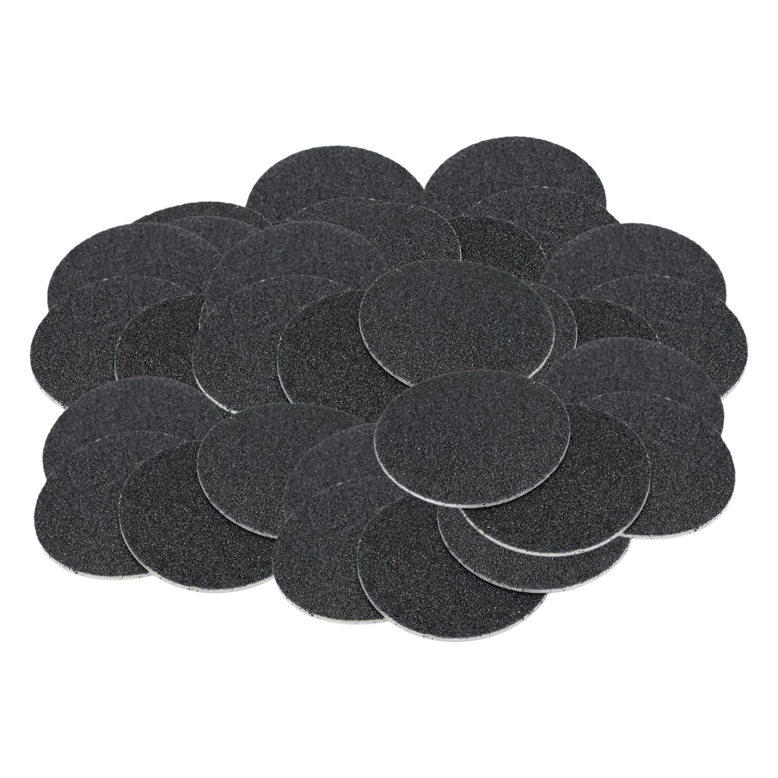 Replacement Sandpaper Discs Replaceable for Electric Foot Rasp files Men 80 Grit
