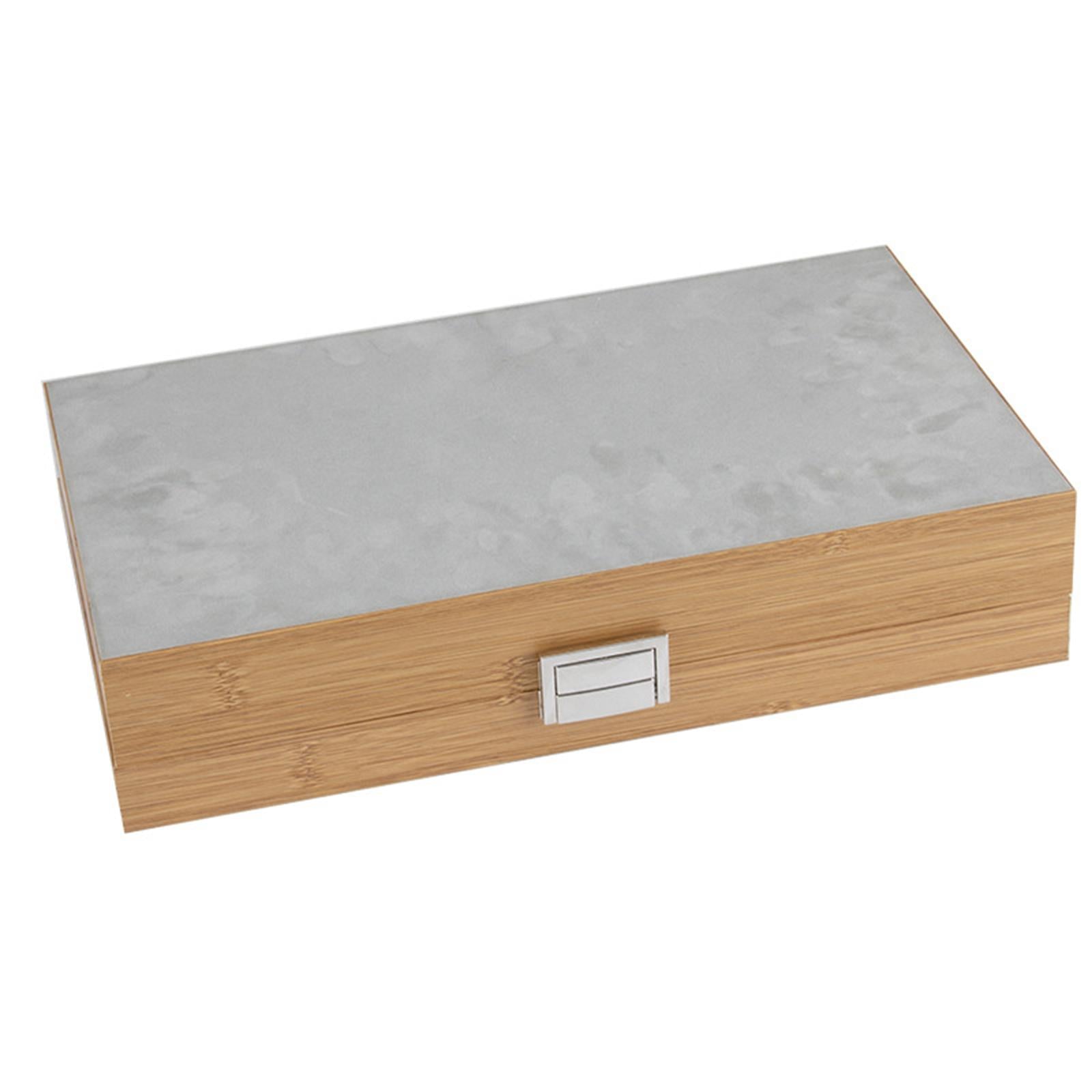 6 Grids Sunglasses Display Storage Box Wood Home Gadget Drawer