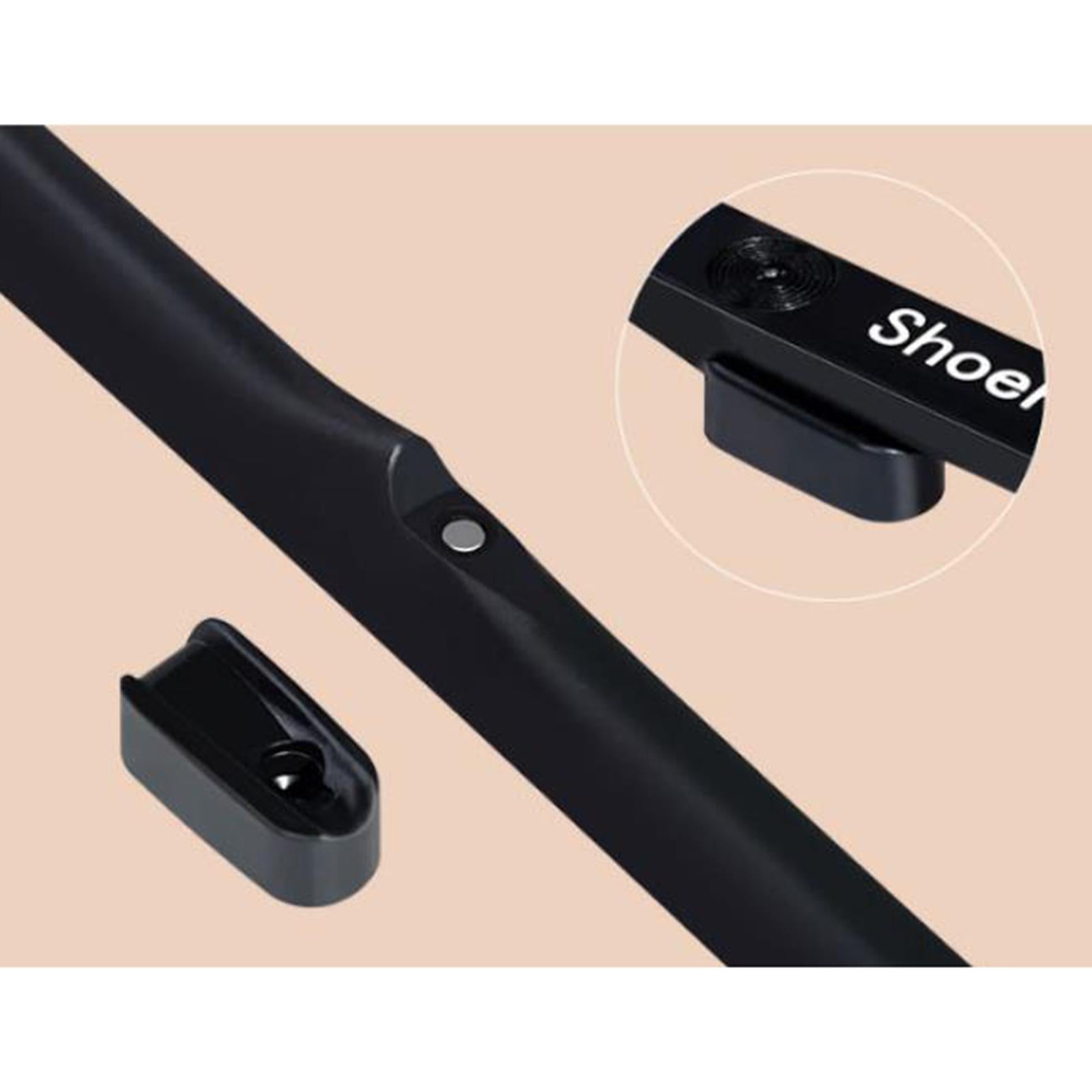 Shoe Horn Dressing Aids Durable Thick Long Handle for Men Women Elderly Purple