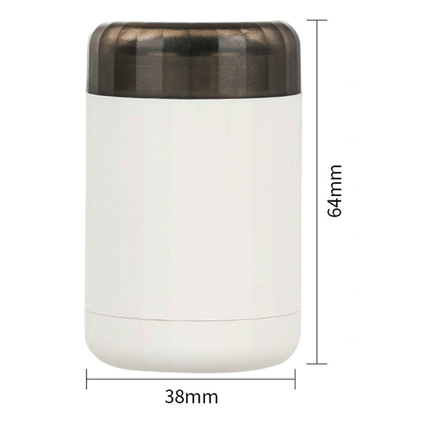 Portable Men Electric Razor Washable Trimmer Face Care White 2 Heads Mesh