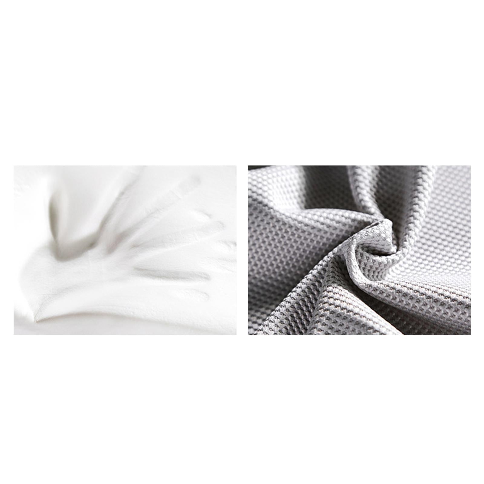 Summer Memory Foam Seat Cushion for Office Chair Back Pain Mesh Grey