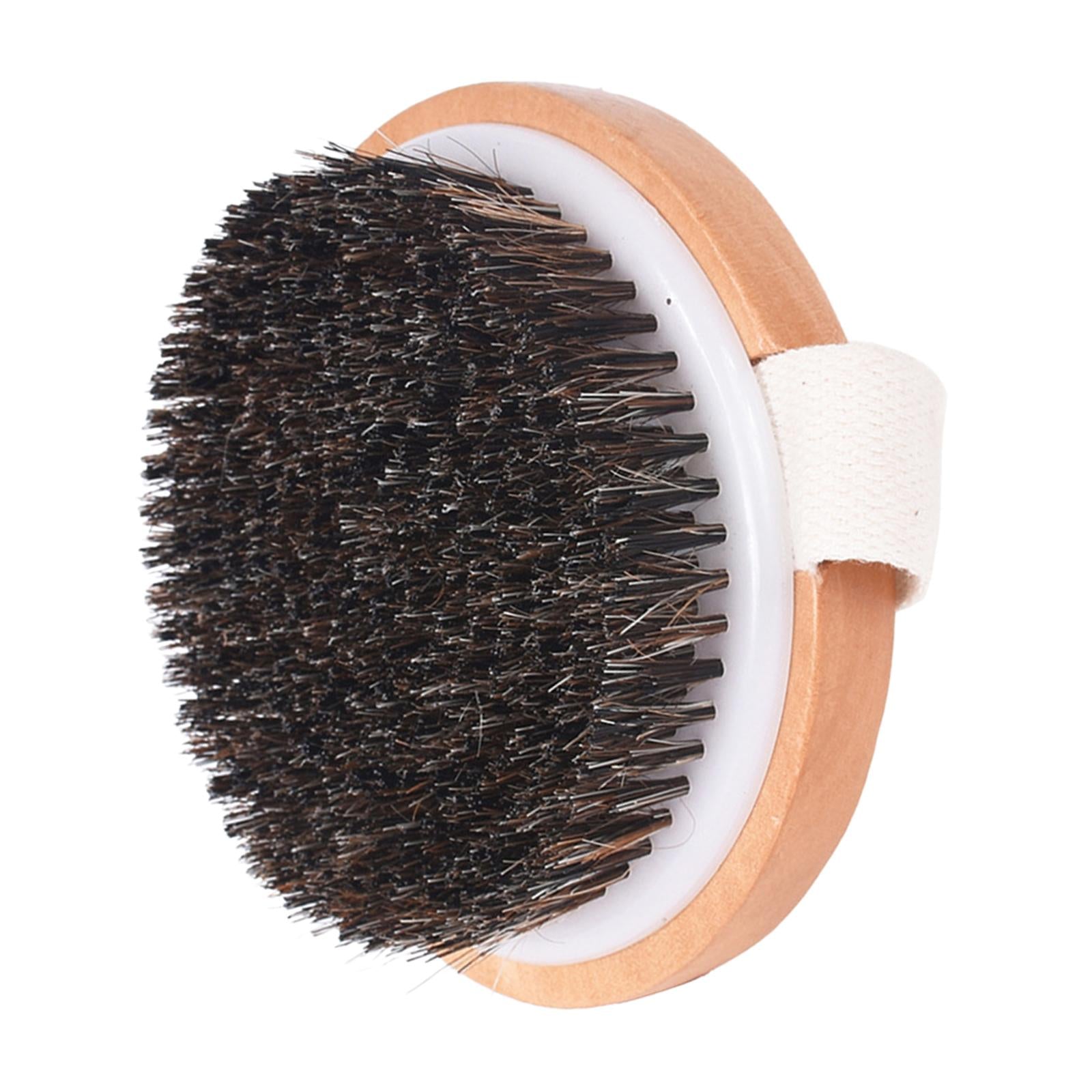 Dry Skin Body Brush Improves Skin's Health and Beauty Natural Bristle