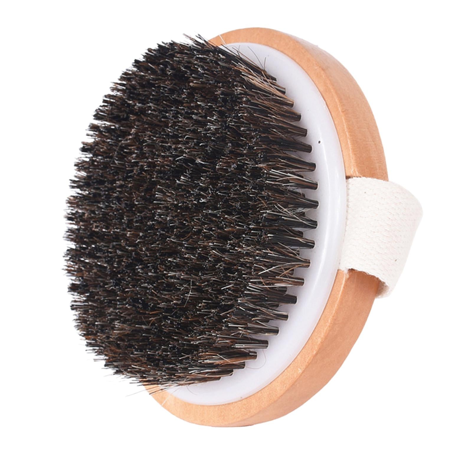 Dry Skin Body Brush Improves Skin's Health and Beauty Natural Bristle