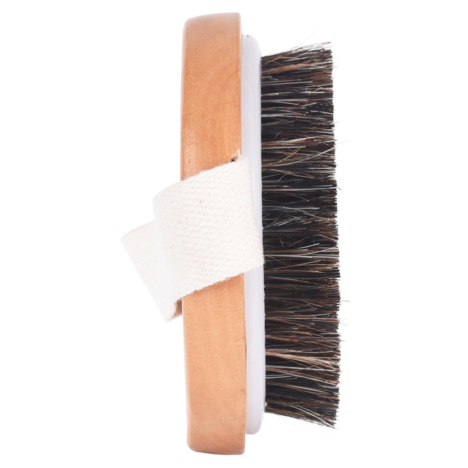 Dry Skin Body Brush Improves Skin's Health and Beauty Natural Bristle