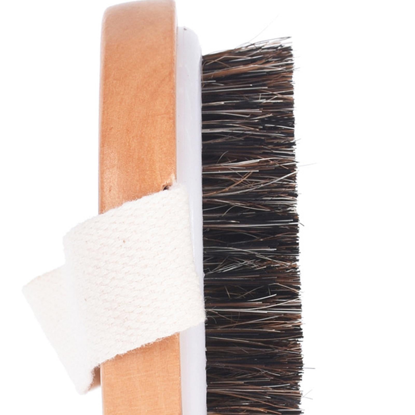 Dry Skin Body Brush Improves Skin's Health and Beauty Natural Bristle