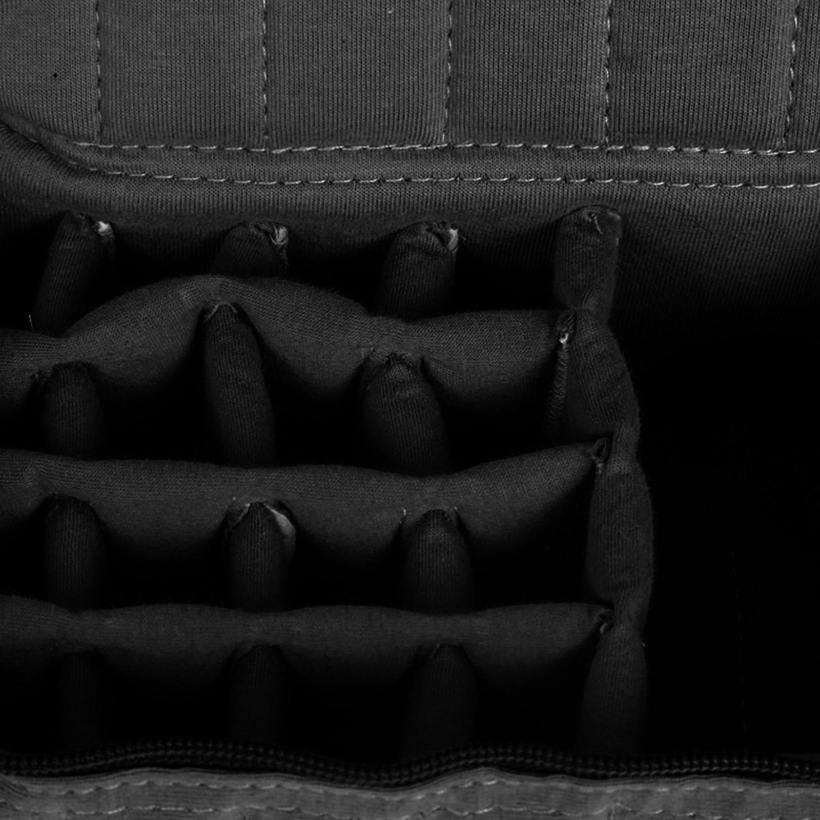 Essential Oil Storage Case Nailpolish Bag Suitcase 16 Bottles Home Black
