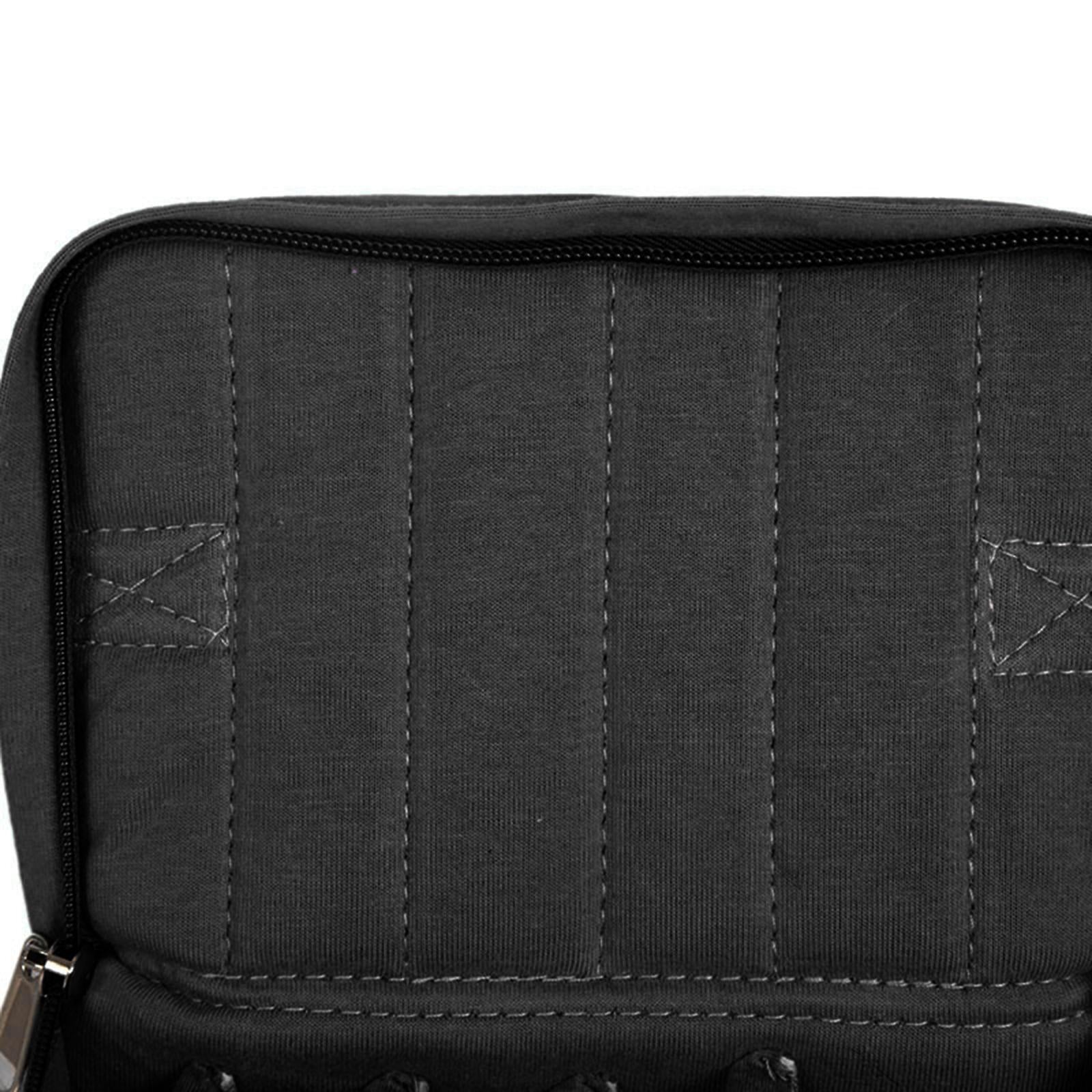 Essential Oil Storage Case Nailpolish Bag Suitcase 16 Bottles Home Black