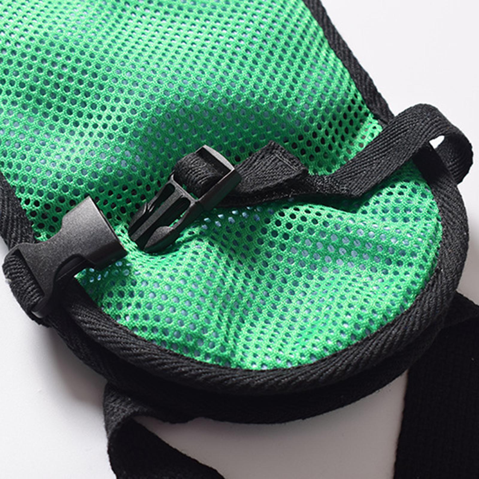 Restraint Mitts Dementia Product Protection Safety Devices for Patient green