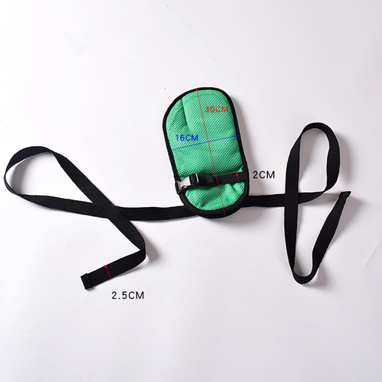 Restraint Mitts Dementia Product Protection Safety Devices for Patient green
