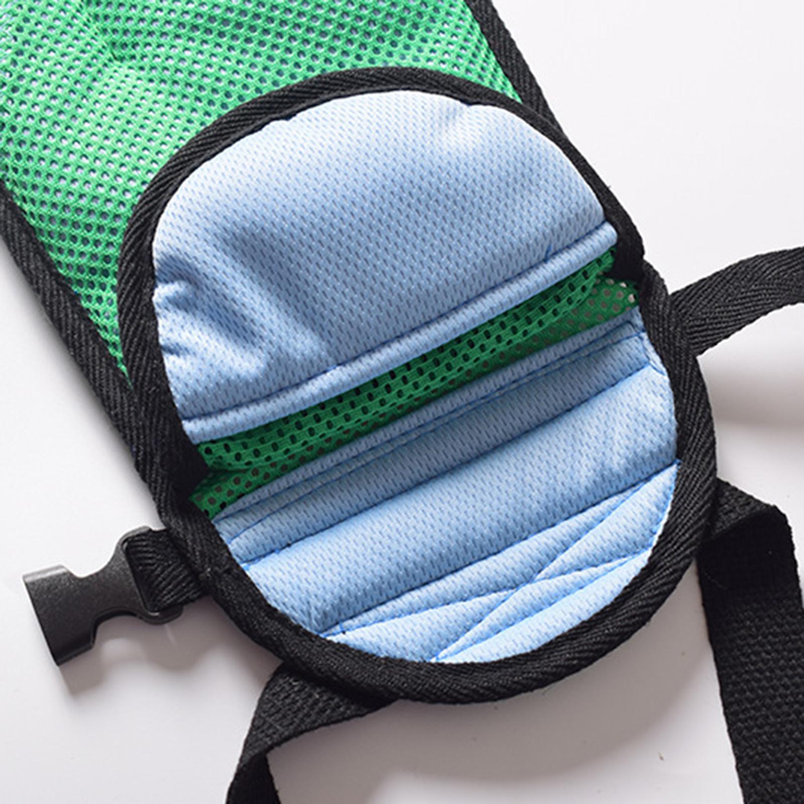Restraint Mitts Dementia Product Protection Safety Devices for Patient green