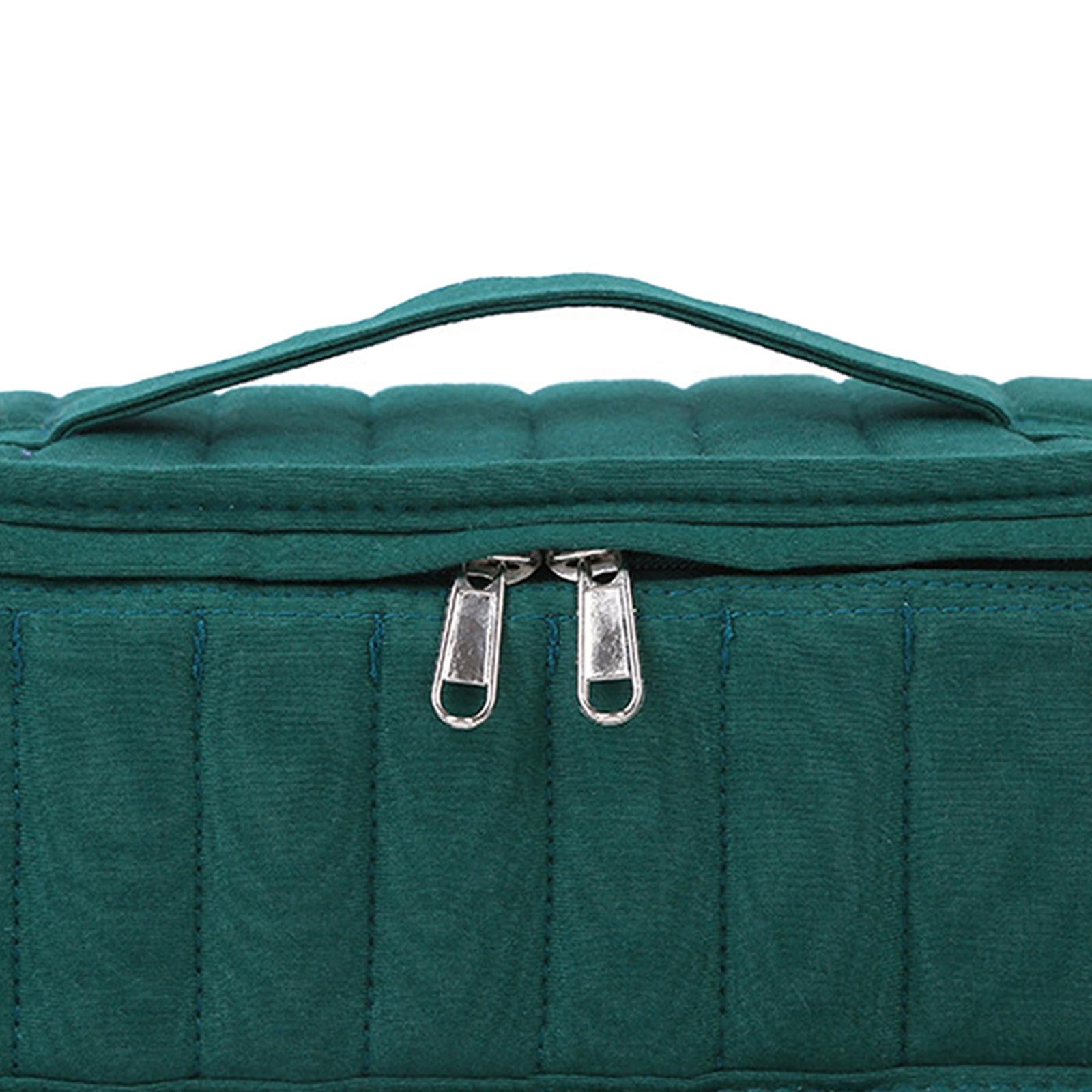 Essential Oil Storage Bag Nail Polish Storage Box Travel Holder for Travel Green