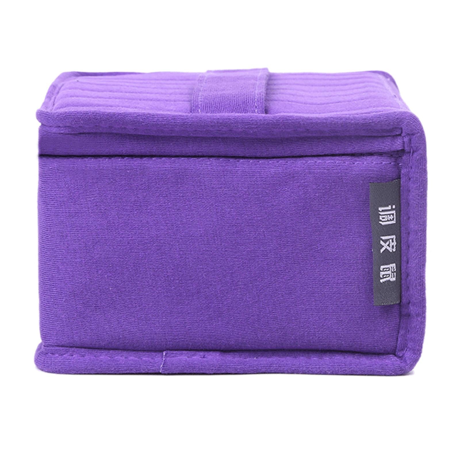 Essential Oil Storage Bag Nail Polish Storage Box Travel Holder for Travel Purple