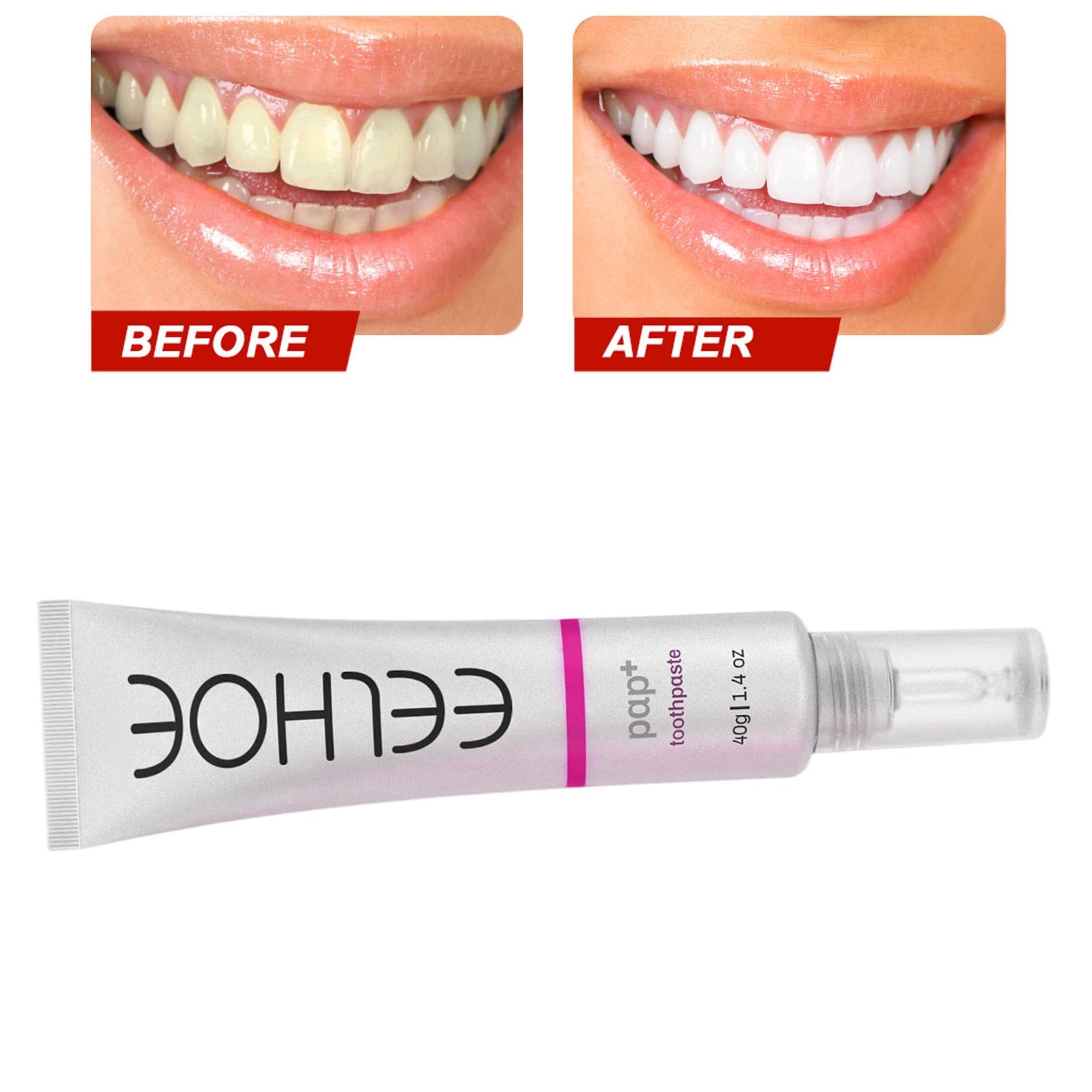 40g Teeth Whitening Toothpaste Stain Removal for Tooth Cleaning Fresh Breath