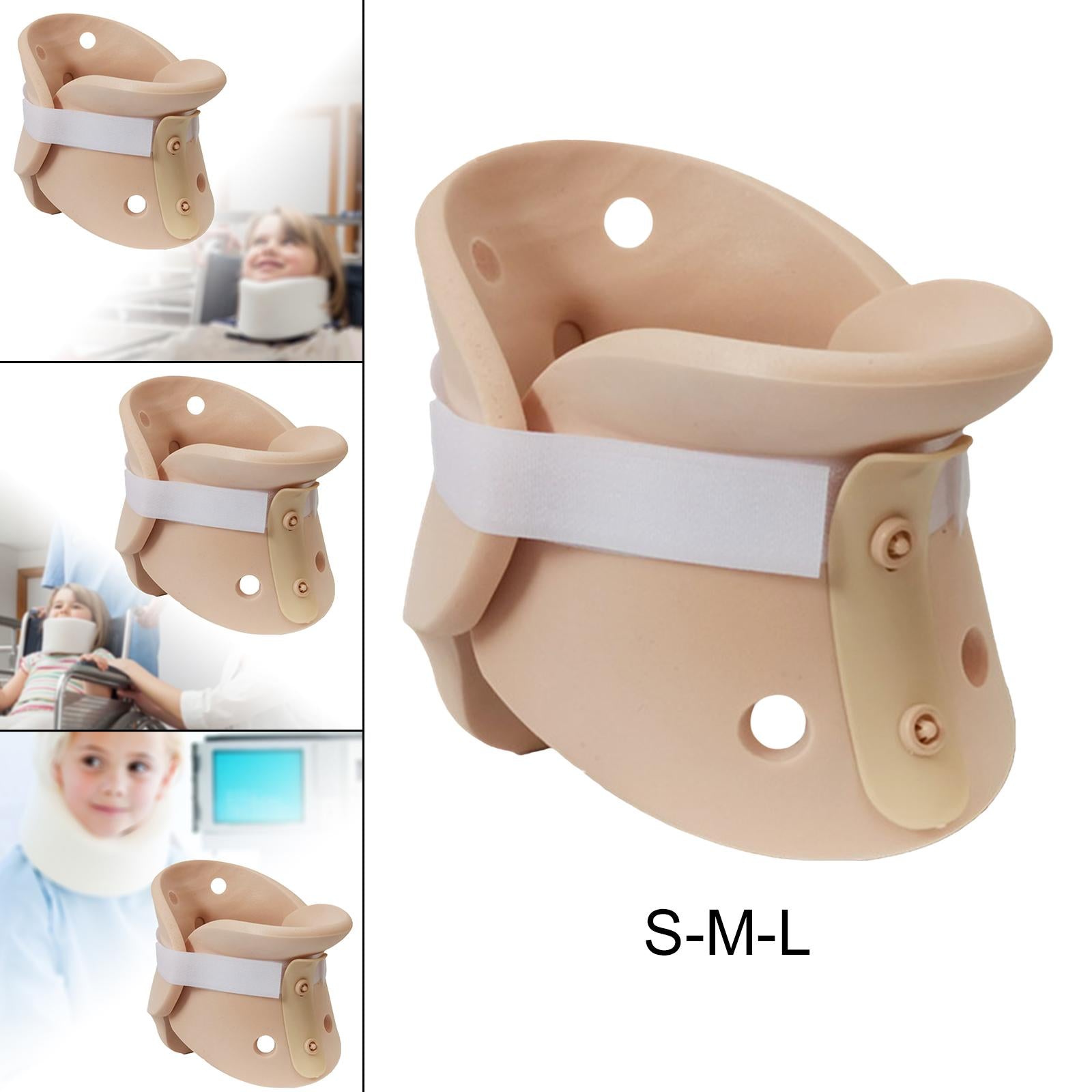 Neck Cervical Collar Brace Motion Traction Device Head Support Car Seat S