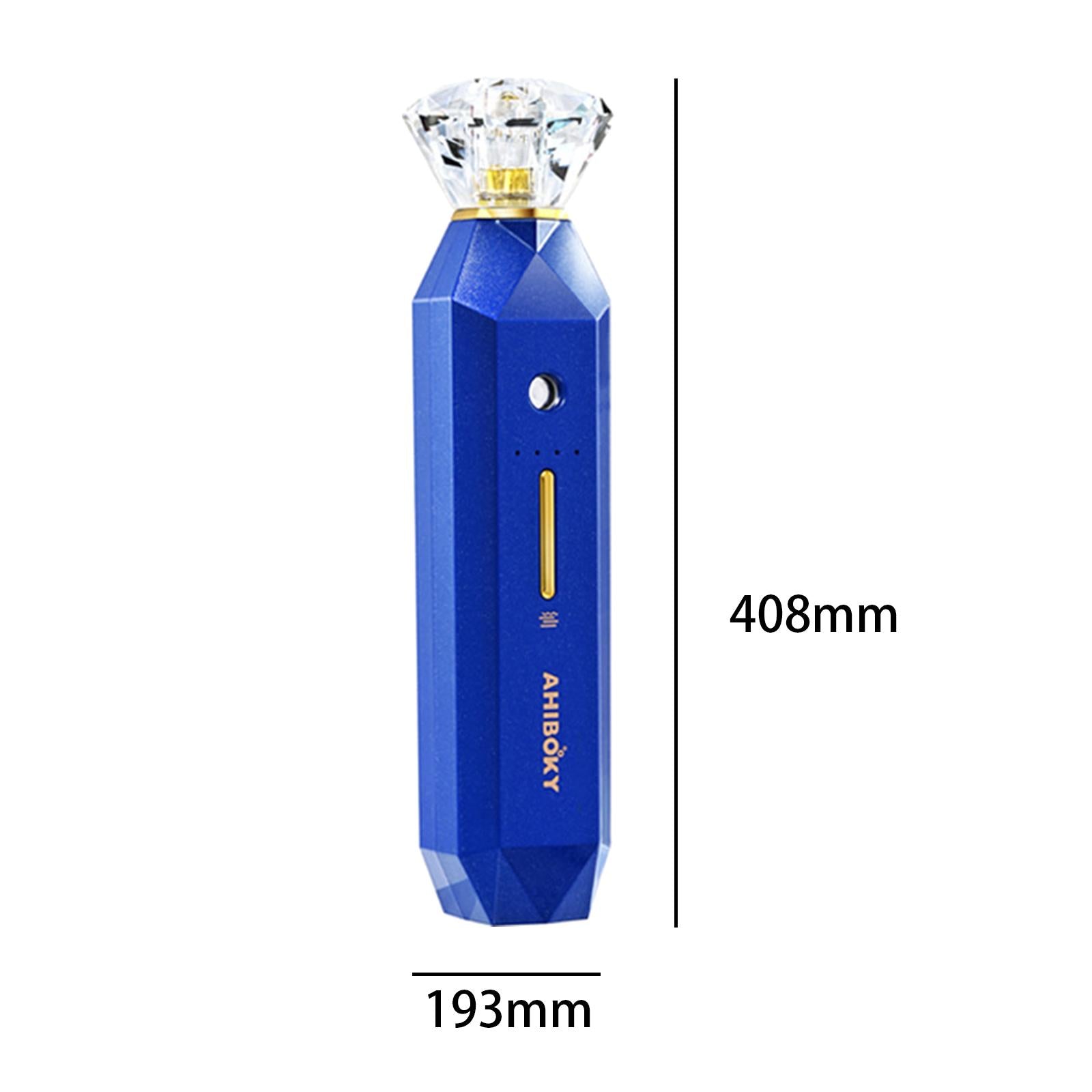 Electric Blackhead Remover Pore Vacuum 3 Suction for Blemish Pimple Blue