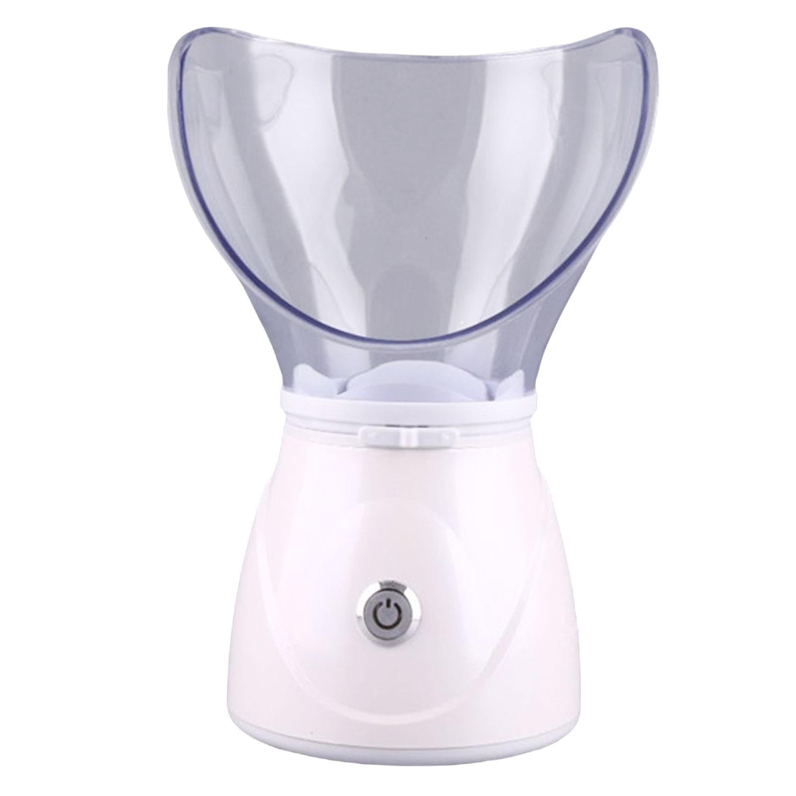 Face Steam Sprayer Warm Mist Pores Steam Sprayer Face Steamer for Home SPA White