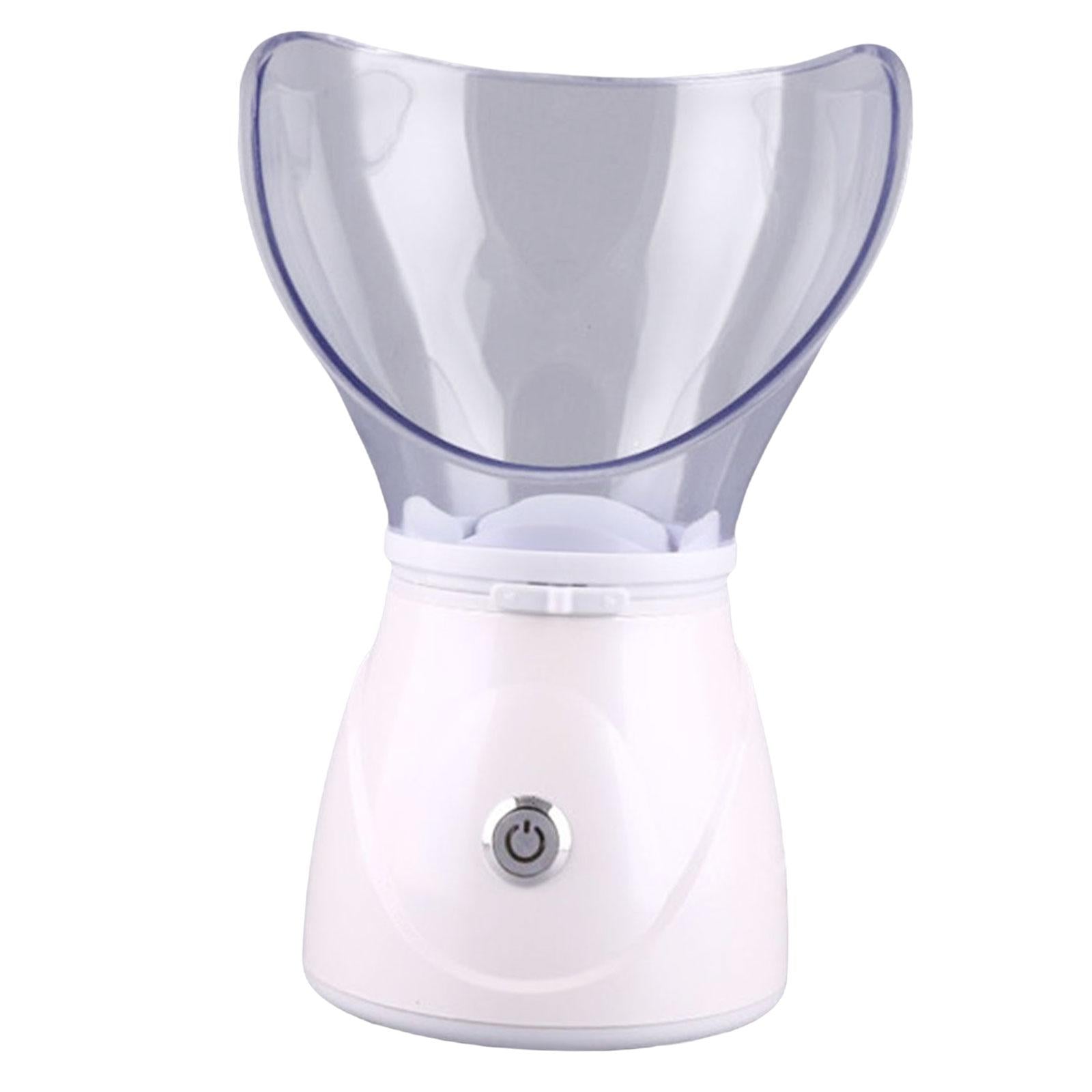 Face Steam Sprayer Warm Mist Pores Steam Sprayer Face Steamer for Home SPA White