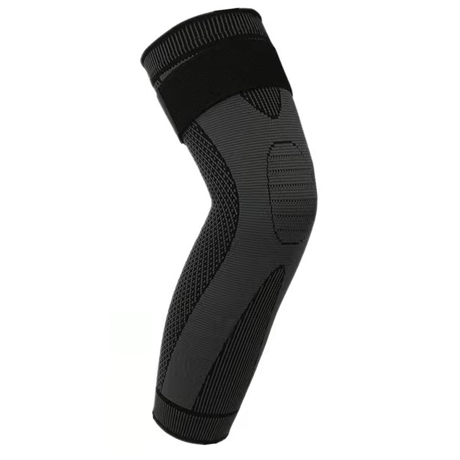 Knee Support Brace Pressure Bandage Knee Pads Meniscus Tear Sports Black M