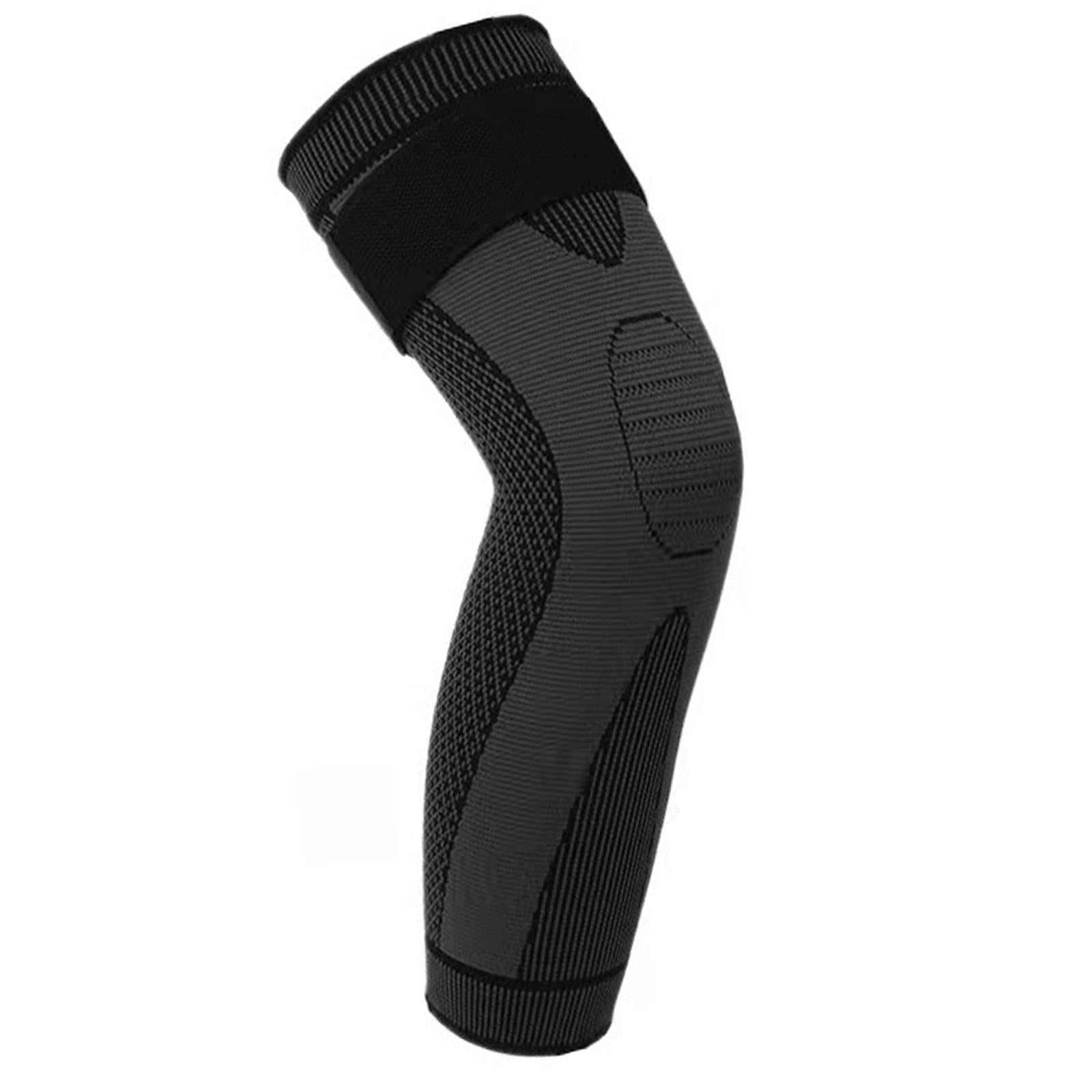 Knee Support Brace Pressure Bandage Knee Pads Meniscus Tear Sports Black M