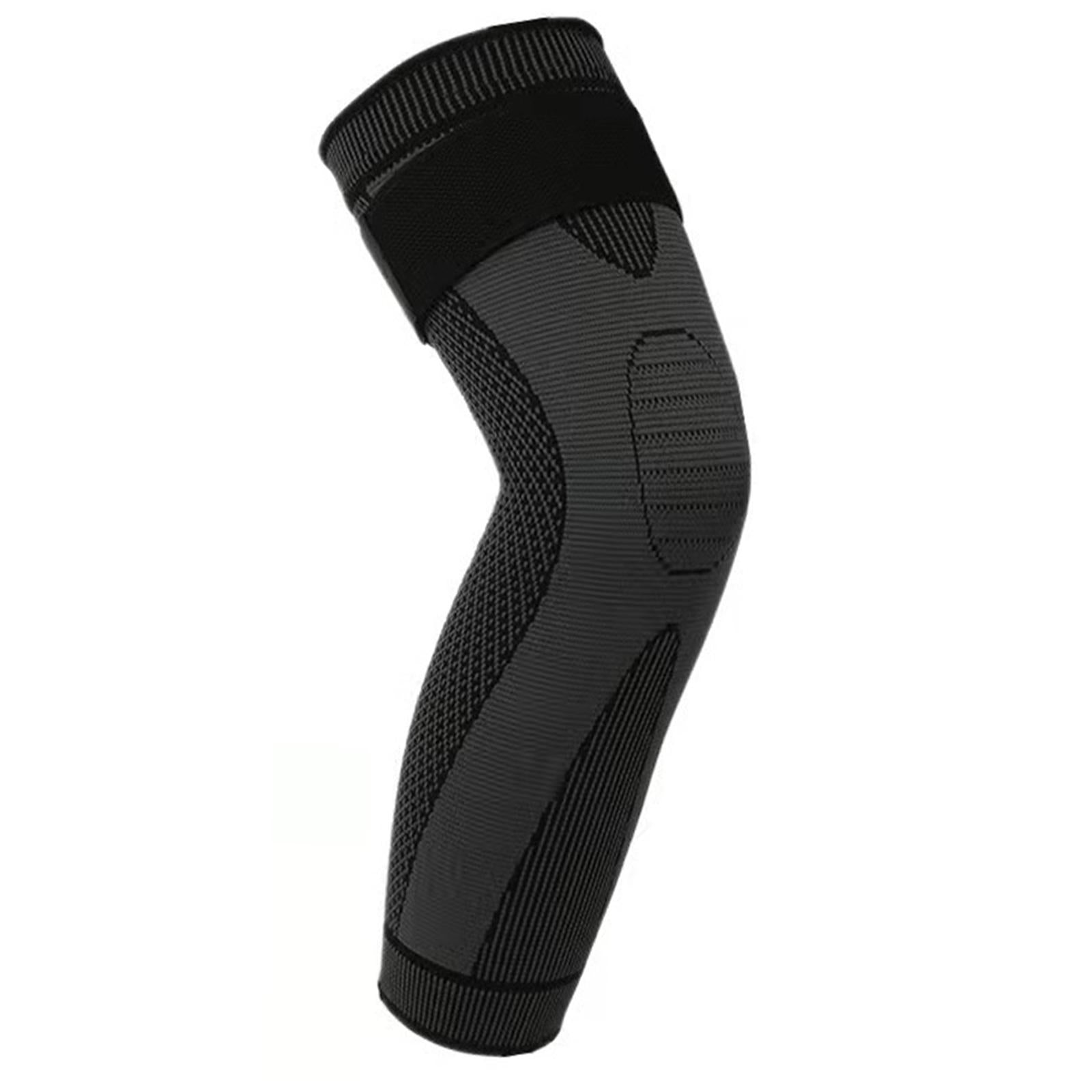Knee Support Brace Pressure Bandage Knee Pads Meniscus Tear Sports Black XL
