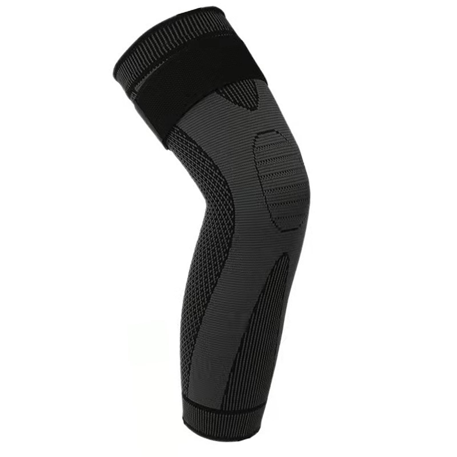 Knee Support Brace Pressure Bandage Knee Pads Meniscus Tear Sports Black XL