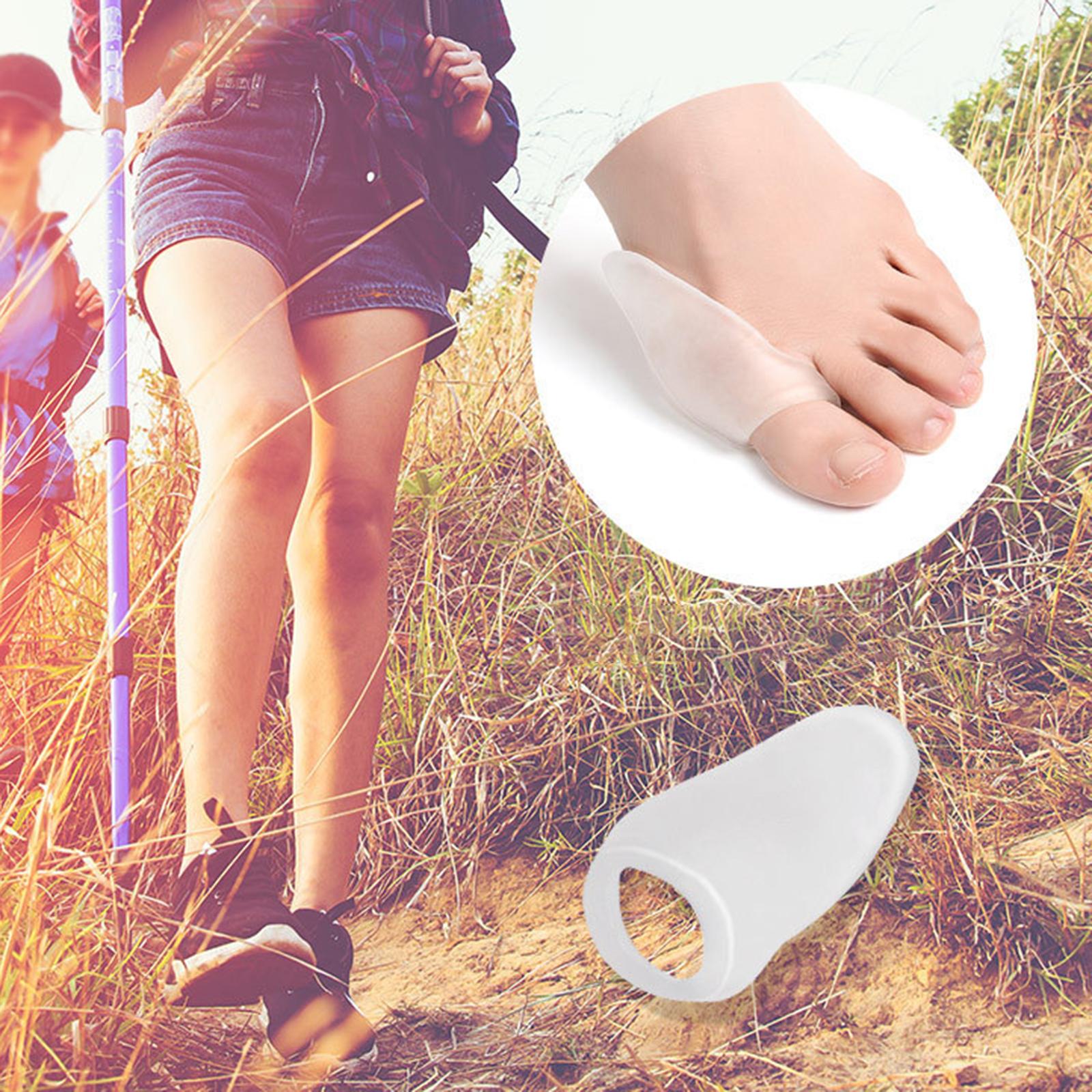 2Pcs Toes Separator for Pain Relief Big Toe Alignment Overlapping Toes