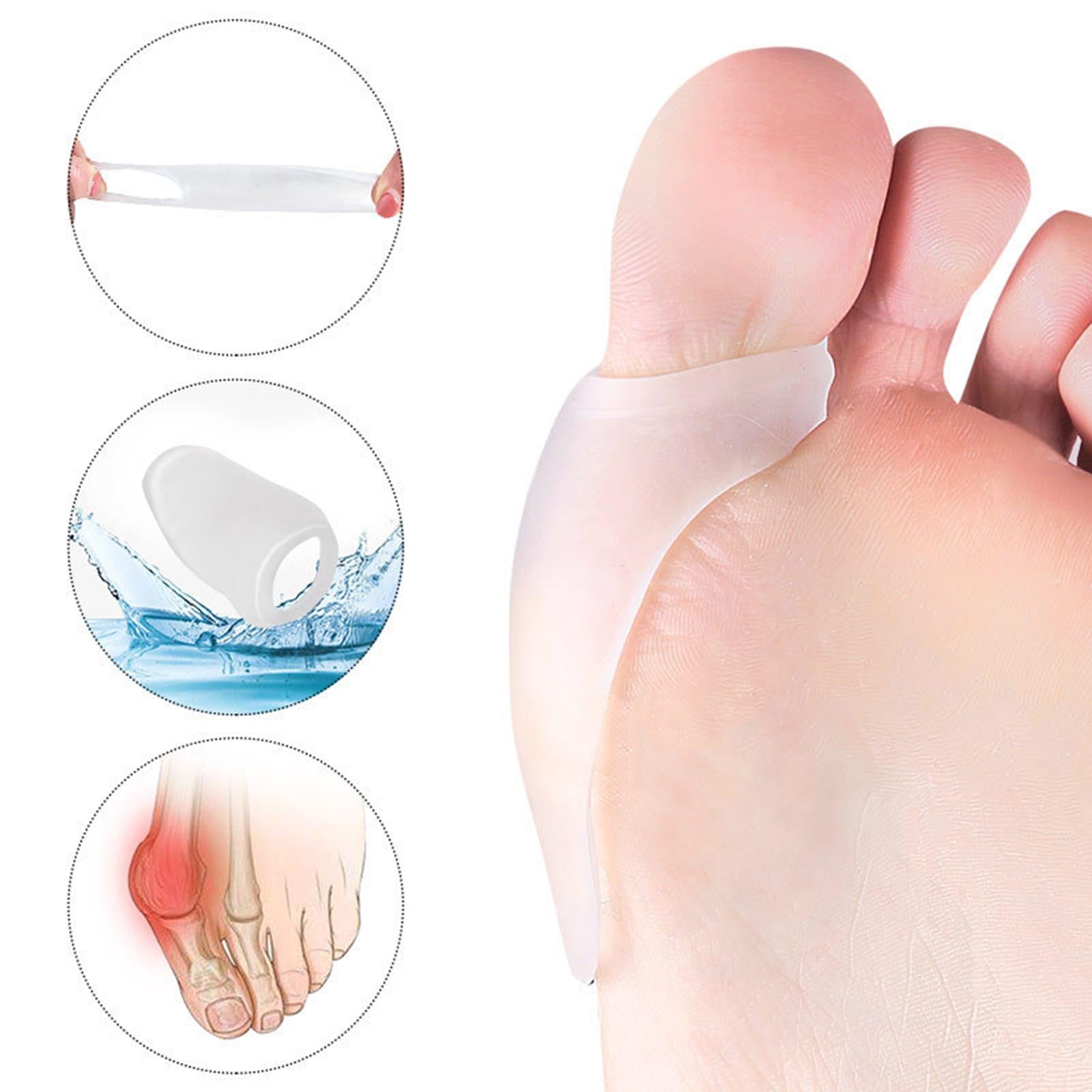 2Pcs Toes Separator for Pain Relief Big Toe Alignment Overlapping Toes