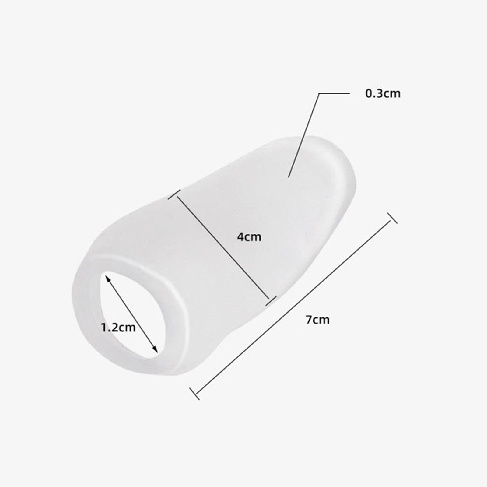 2Pcs Toes Separator for Pain Relief Big Toe Alignment Overlapping Toes