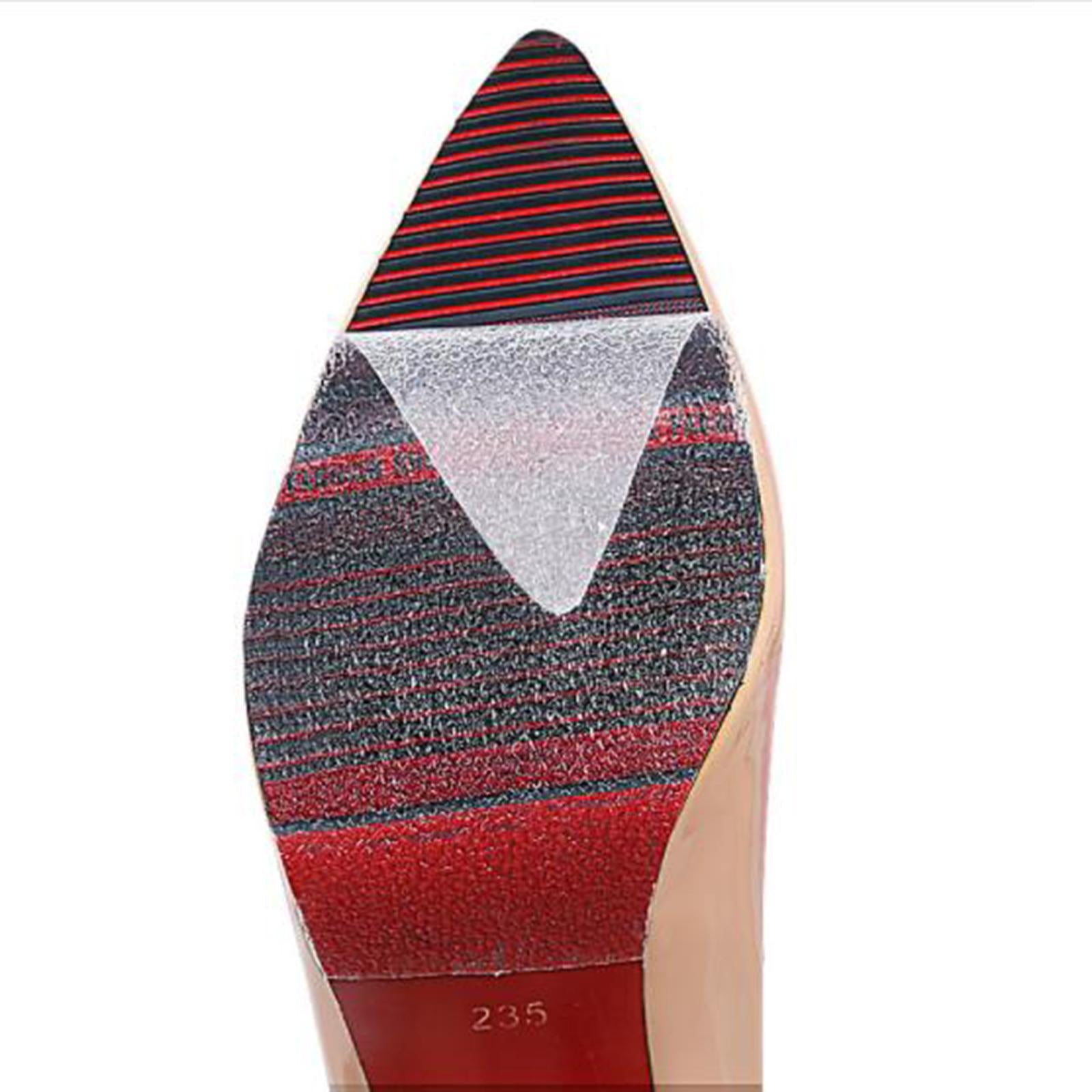 PVC Shoe Sole Protectors Self-Adhesive for High Heels Women Clear 10x200cm