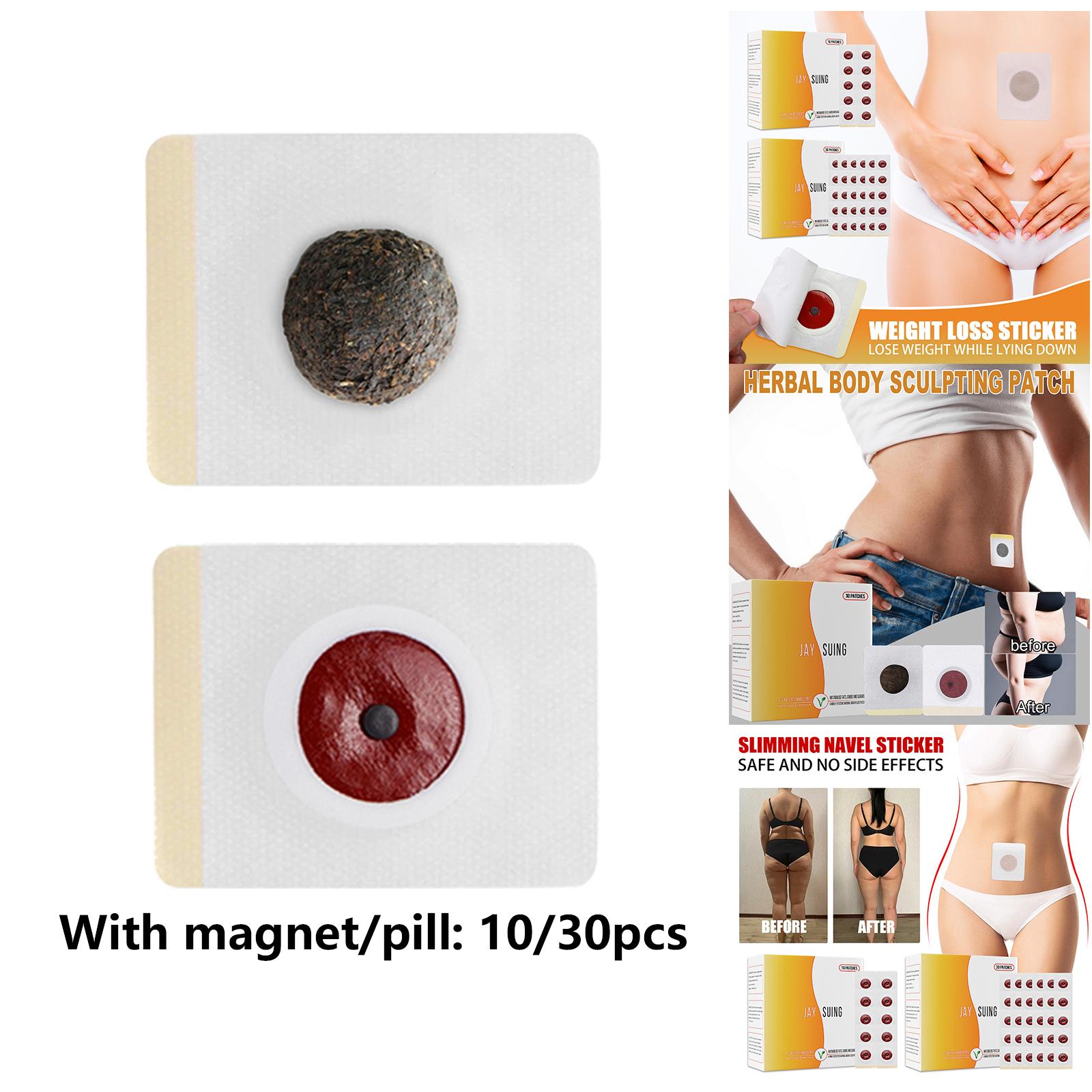 Weight Loss Navel Sticker Slimming Patches Adhesive Sheet for Beer Belly 10 Pieces