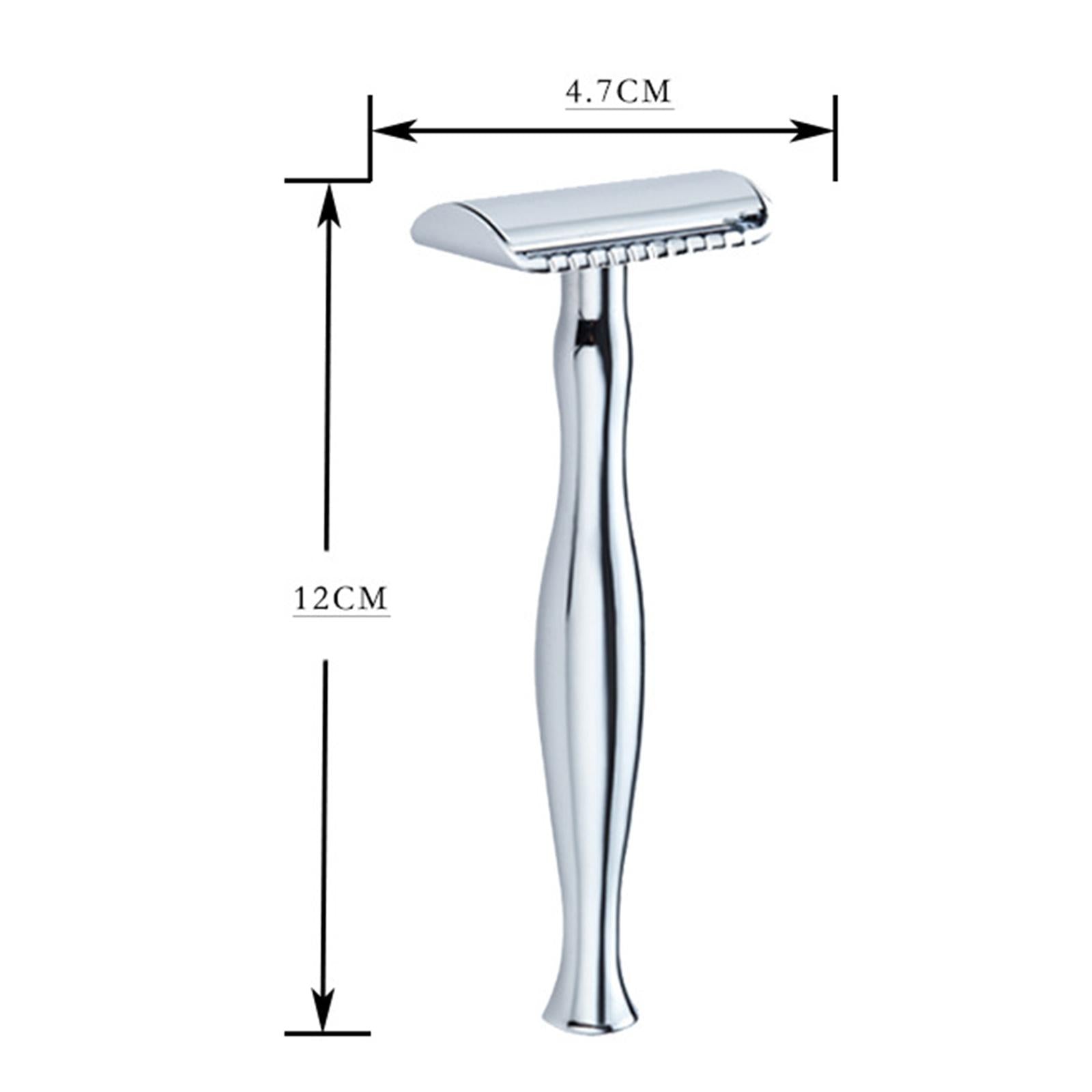 Double Edge Razor Manual Shavers Facial Care for Women and Men Home Use