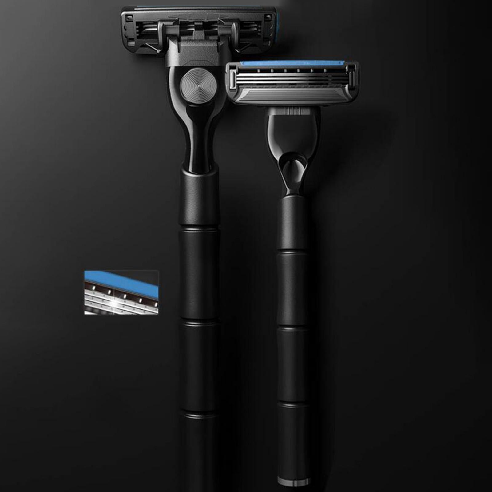 Safety Razor 3-Layer Blade Whole Body Washing for Face Beard Hair Removal