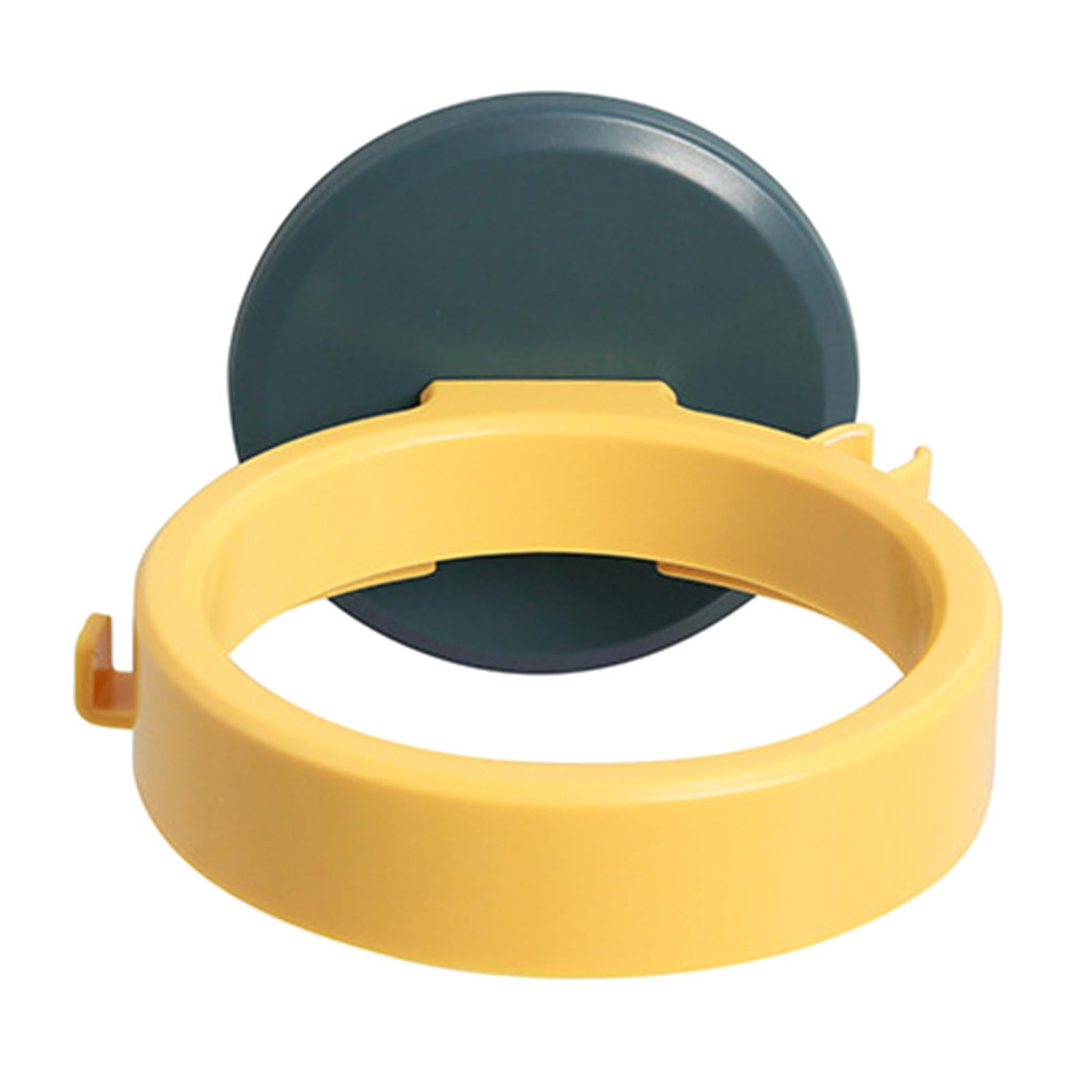 Hair Dryer Holder ABS Plastic Wall Mount for Hair Salons Bedroom yellow