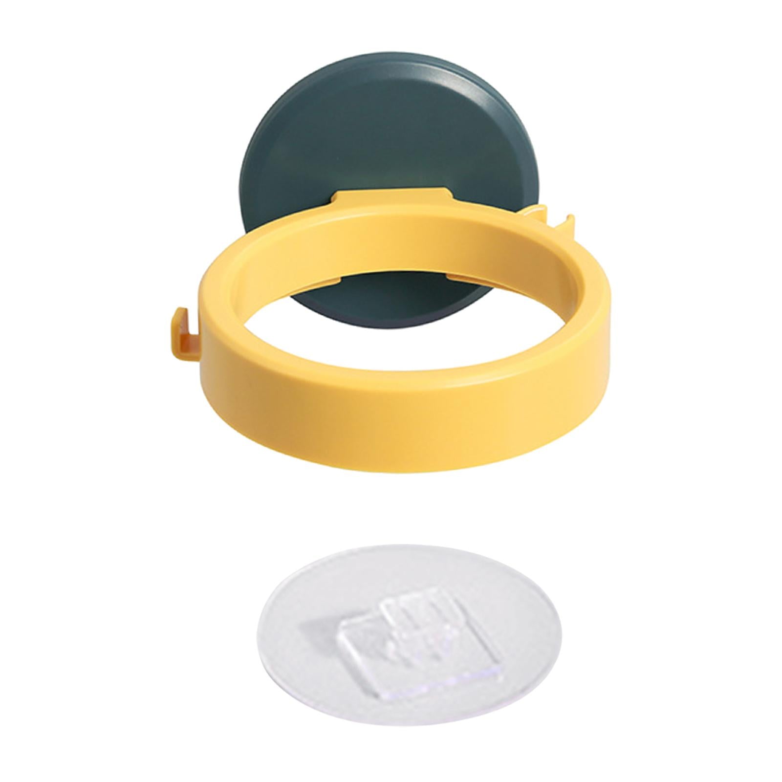 Hair Dryer Holder ABS Plastic Wall Mount for Hair Salons Bedroom yellow