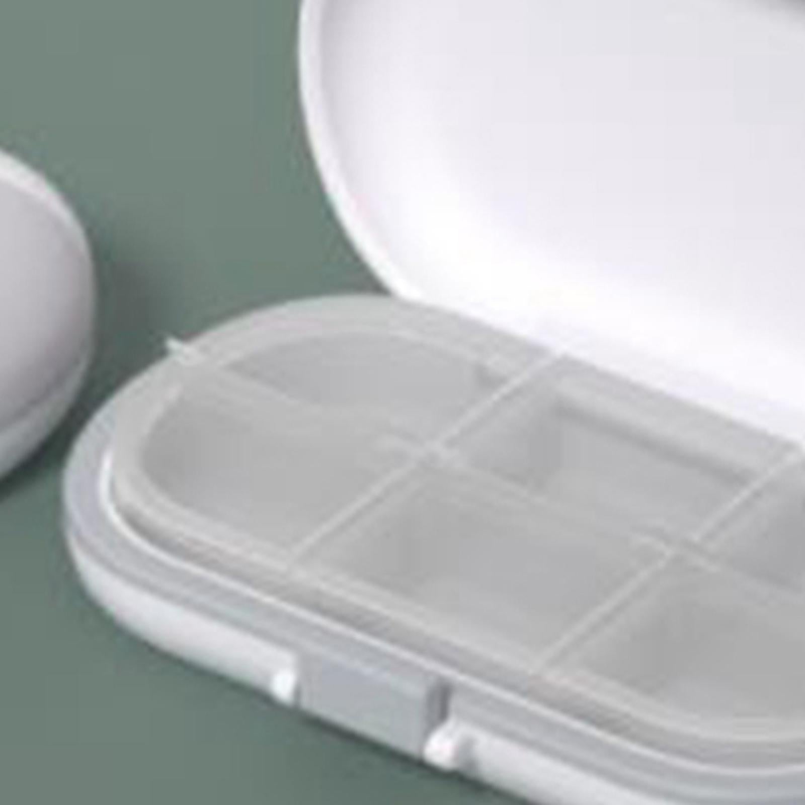Travel Pill Organizer Moisture Proof Holder for Purse Travel Purse Pocket Gray