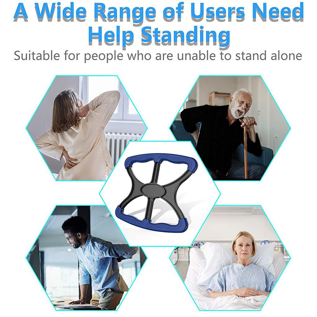 Stand-Up Assist Rod Comfortable Handle Bar Lift Assist Elderly Standing Aid