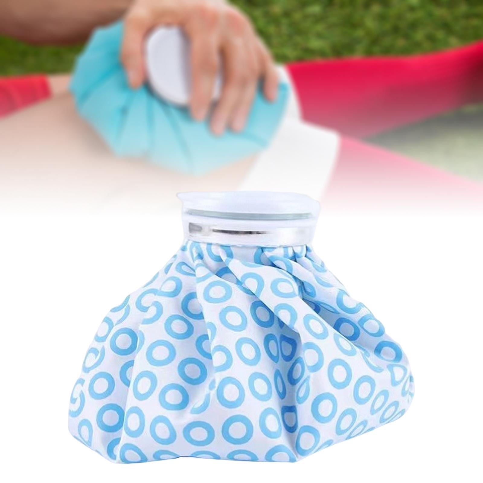 Reusable Ice Bag Cold & Hot Ice Pack for Leg Knee Swelling Relief 11 inch