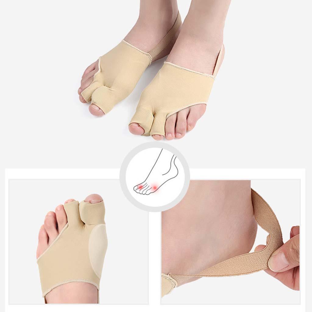2x Hallux Valgus Corrector Bunion Corrector Toe Separator Men Women S