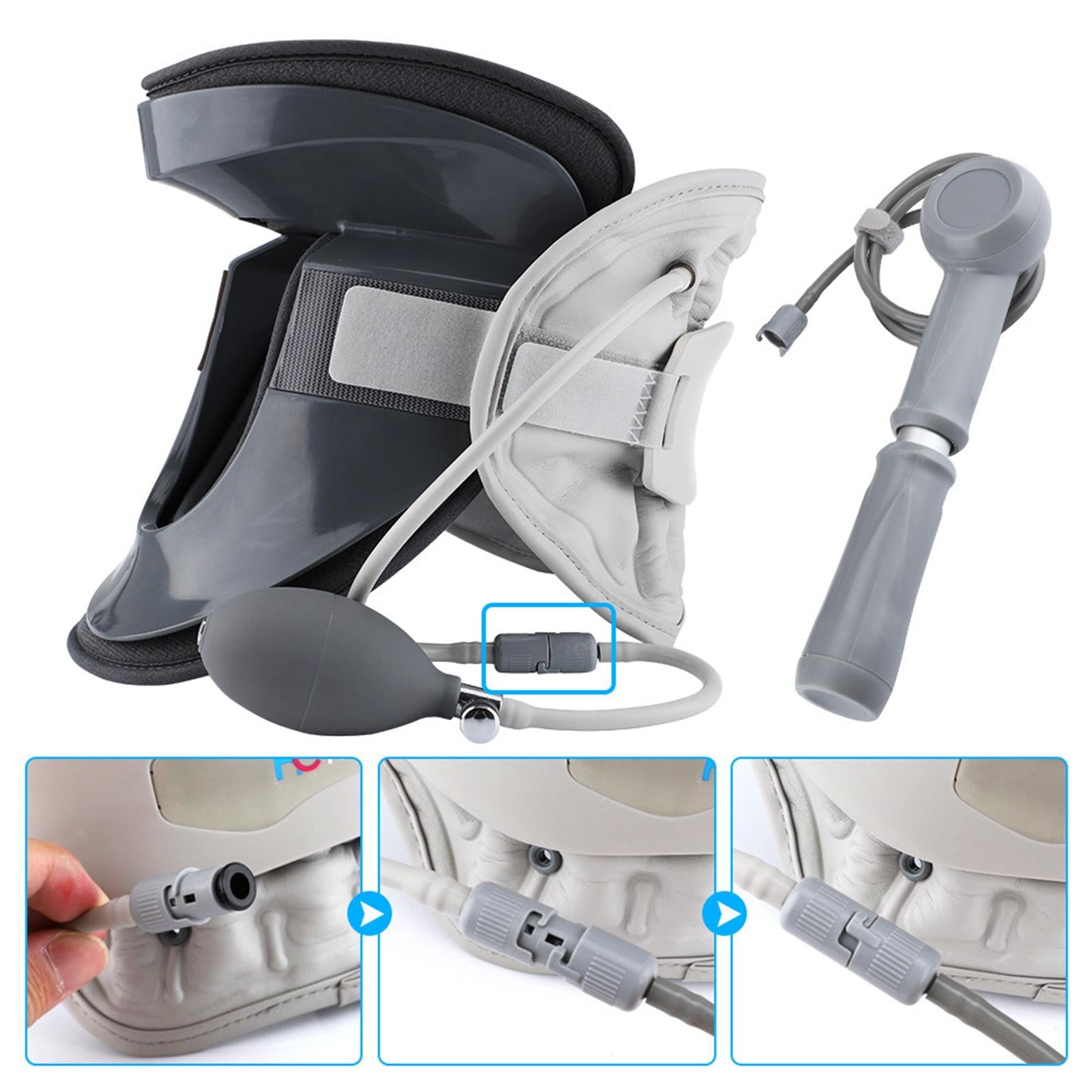 Inflatable Neck Traction Device Neck Support Cervical Brace Hand Inflatable