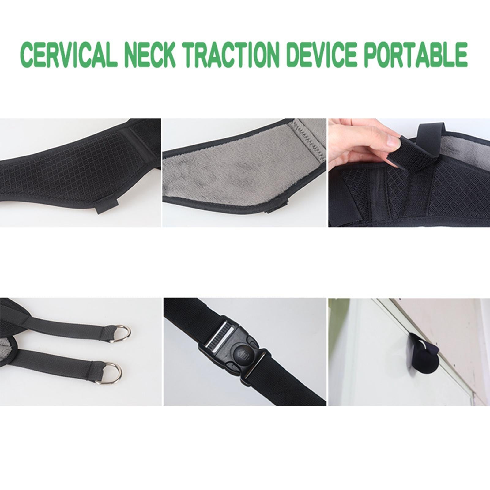 Neck Cervical Traction Device Neck Spinal Decompression Home Use Pain